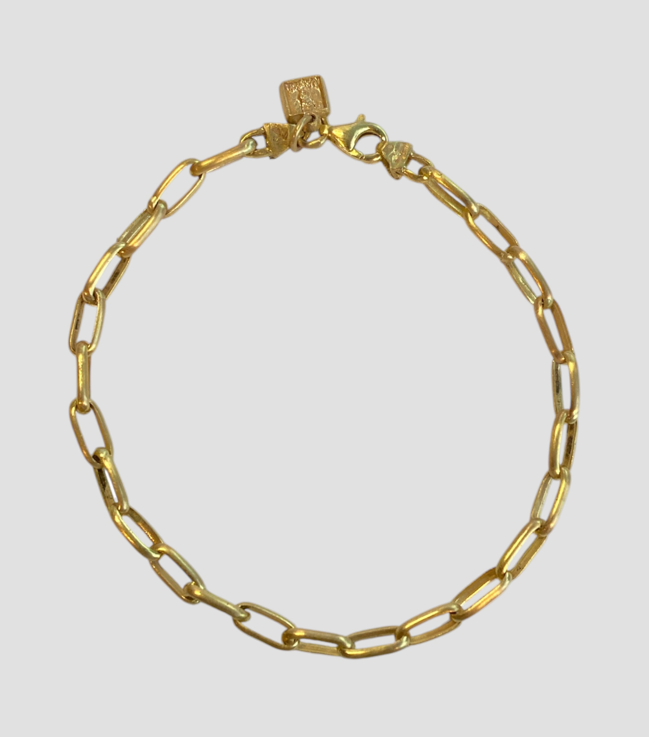 Pulsera en oro amarillo 14 kilates Hombre
