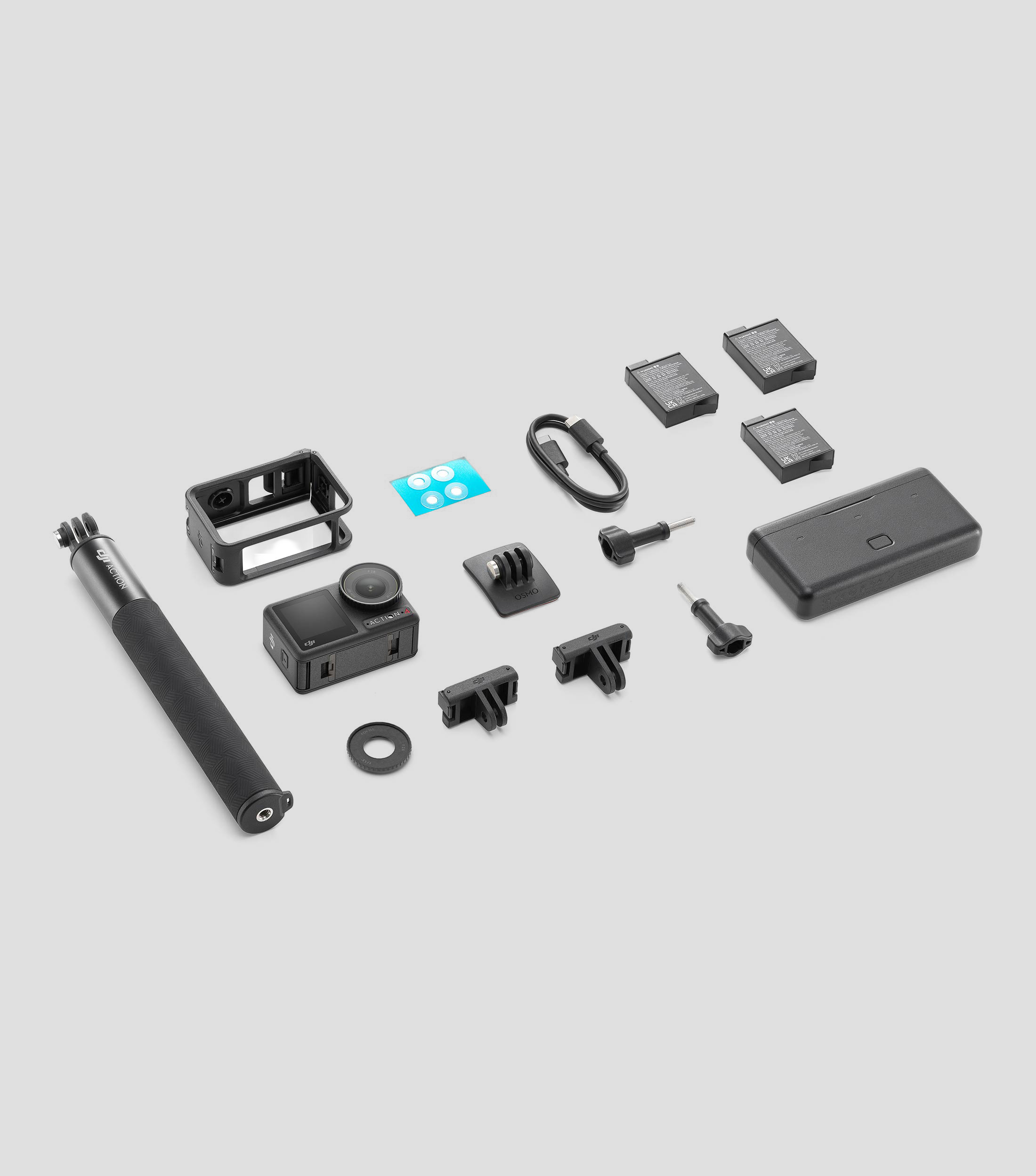Cámara digital Osmo Action 4 Adventure Combo