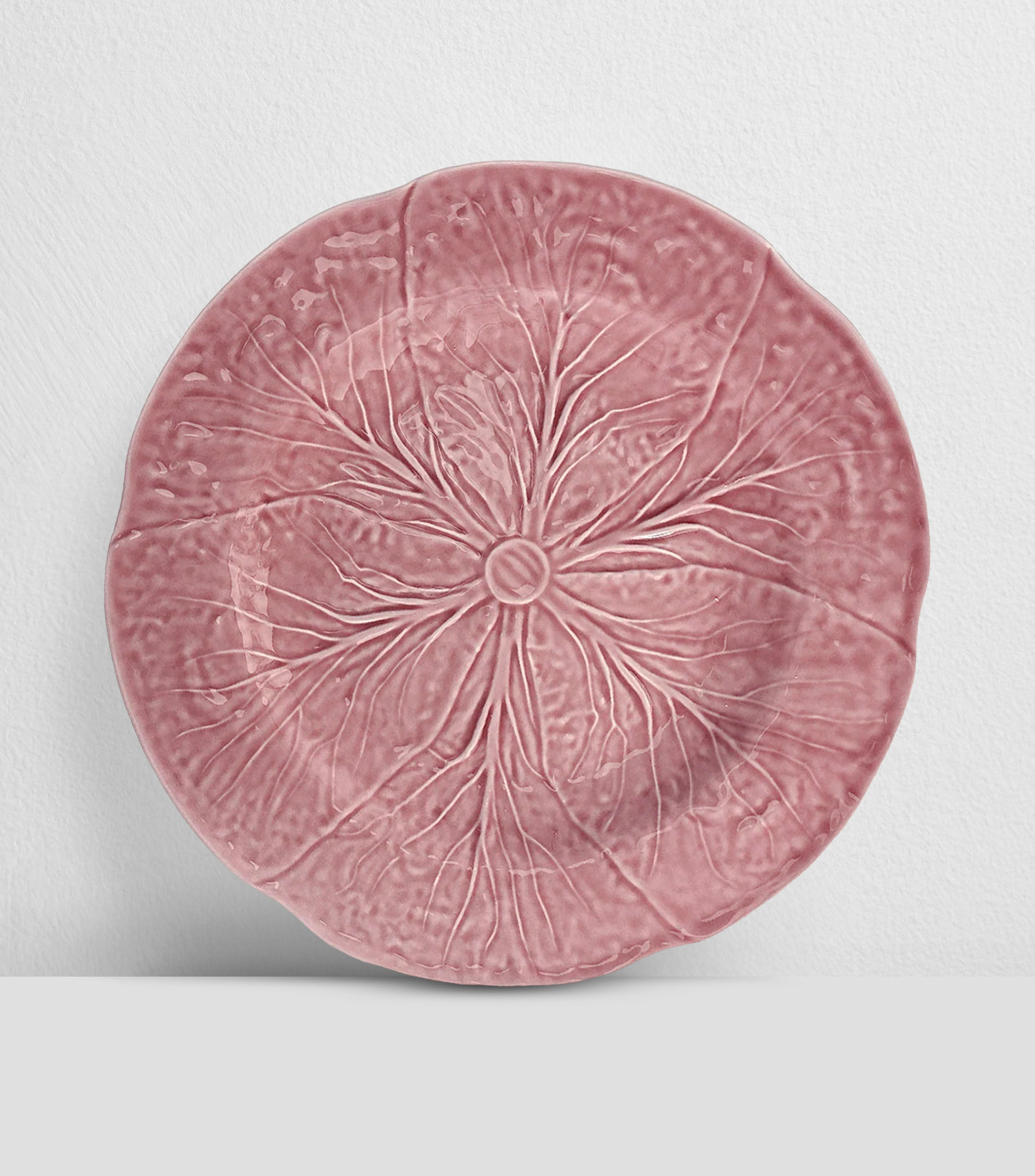 Set de 4 bajoplatos Repollo rosa