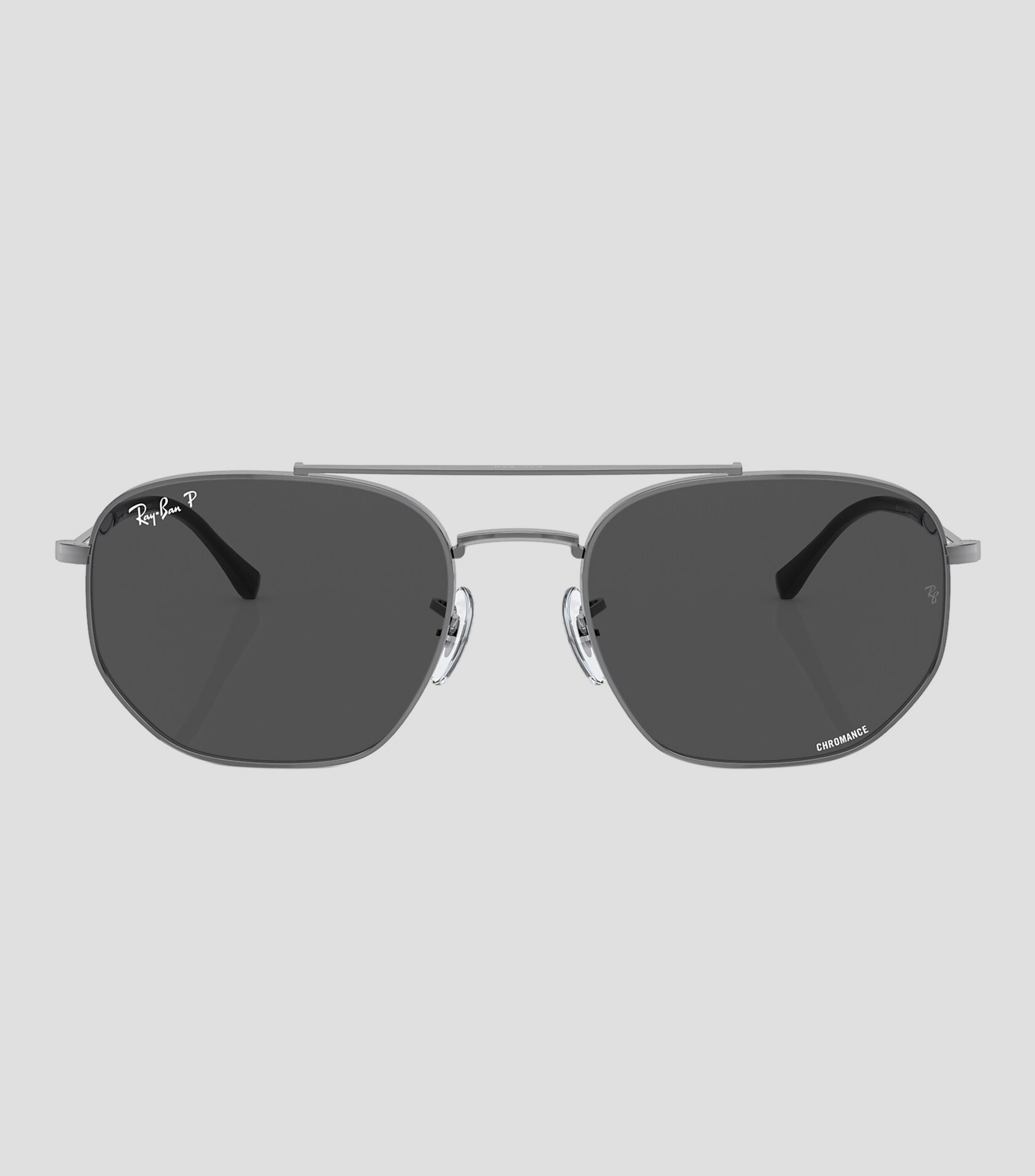 Lentes de sol aviador grises Unisex