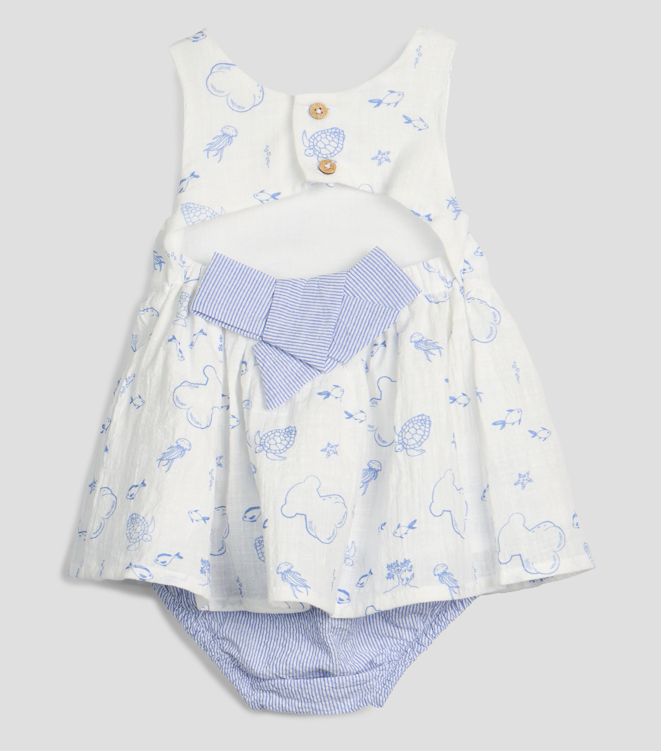 Vestido estampado Bebé