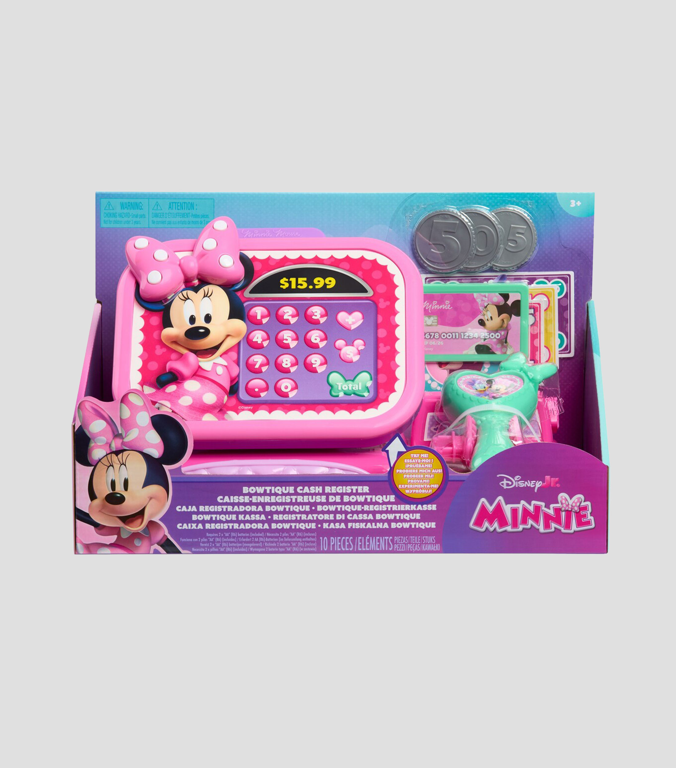 Playset, Disney Junior Minnie Mouse Bowtique Cash Register