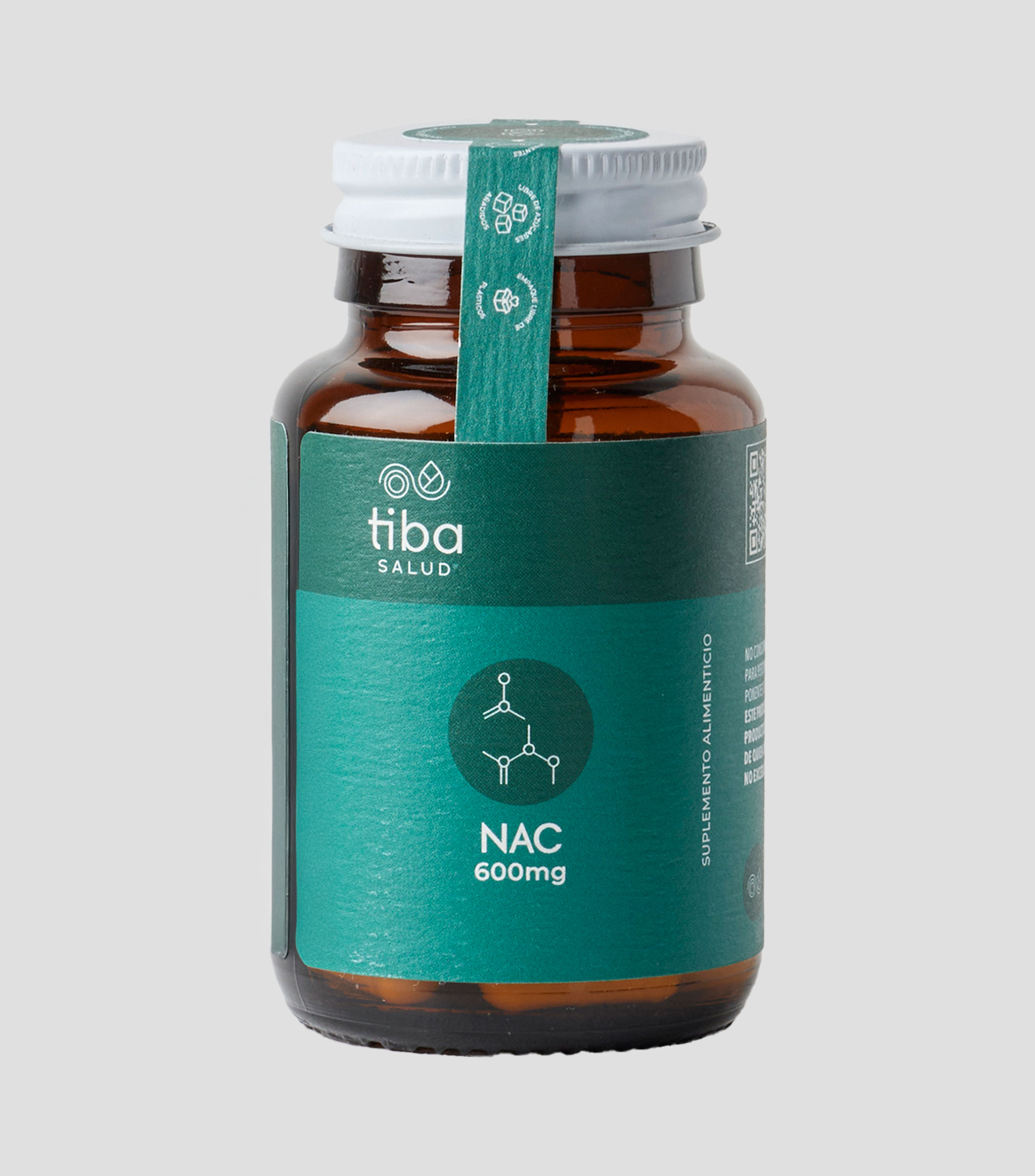 Suplemento alimenticio Nac, 60 cápsulas