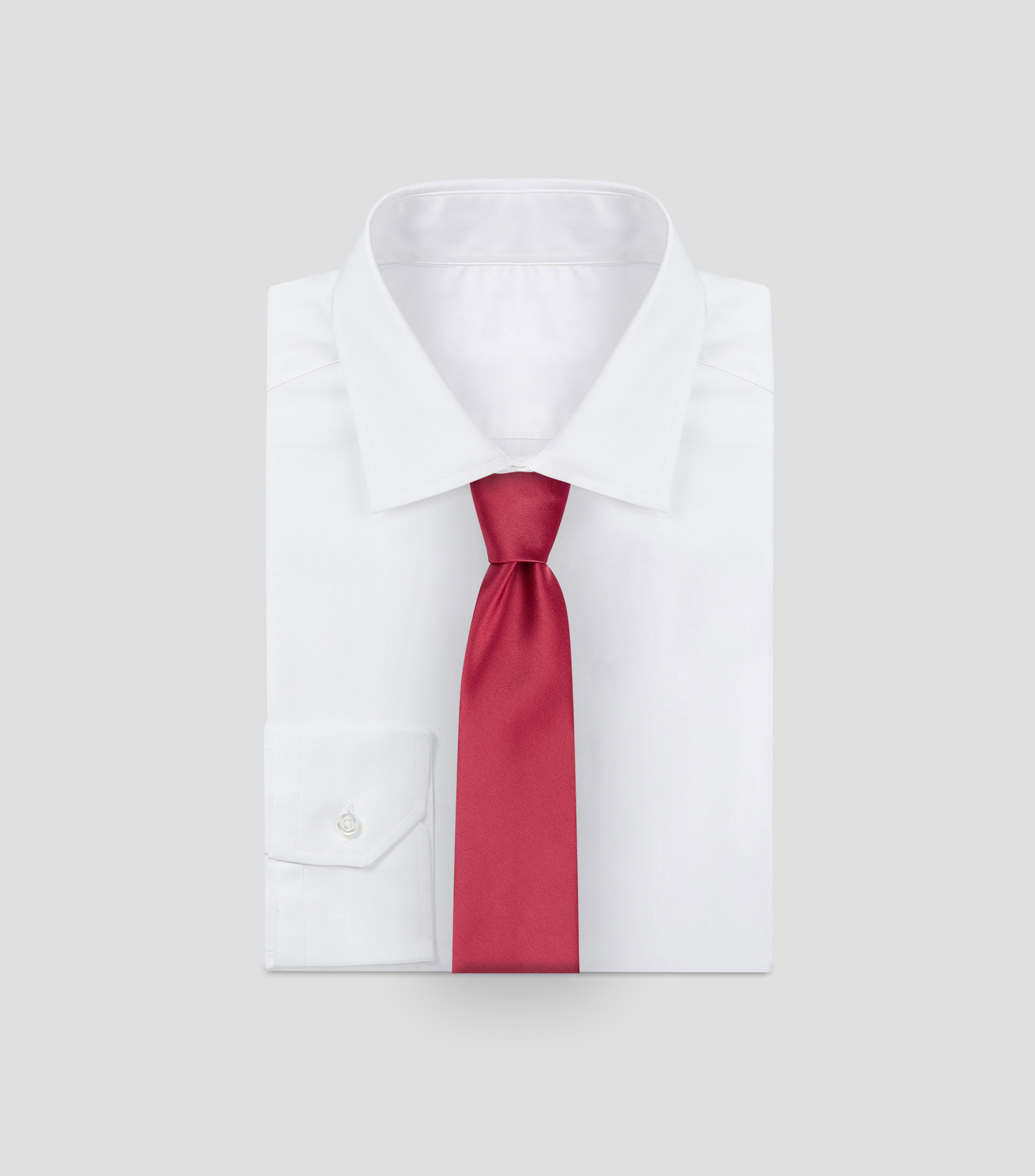 Corbata ancha lisa Zaino