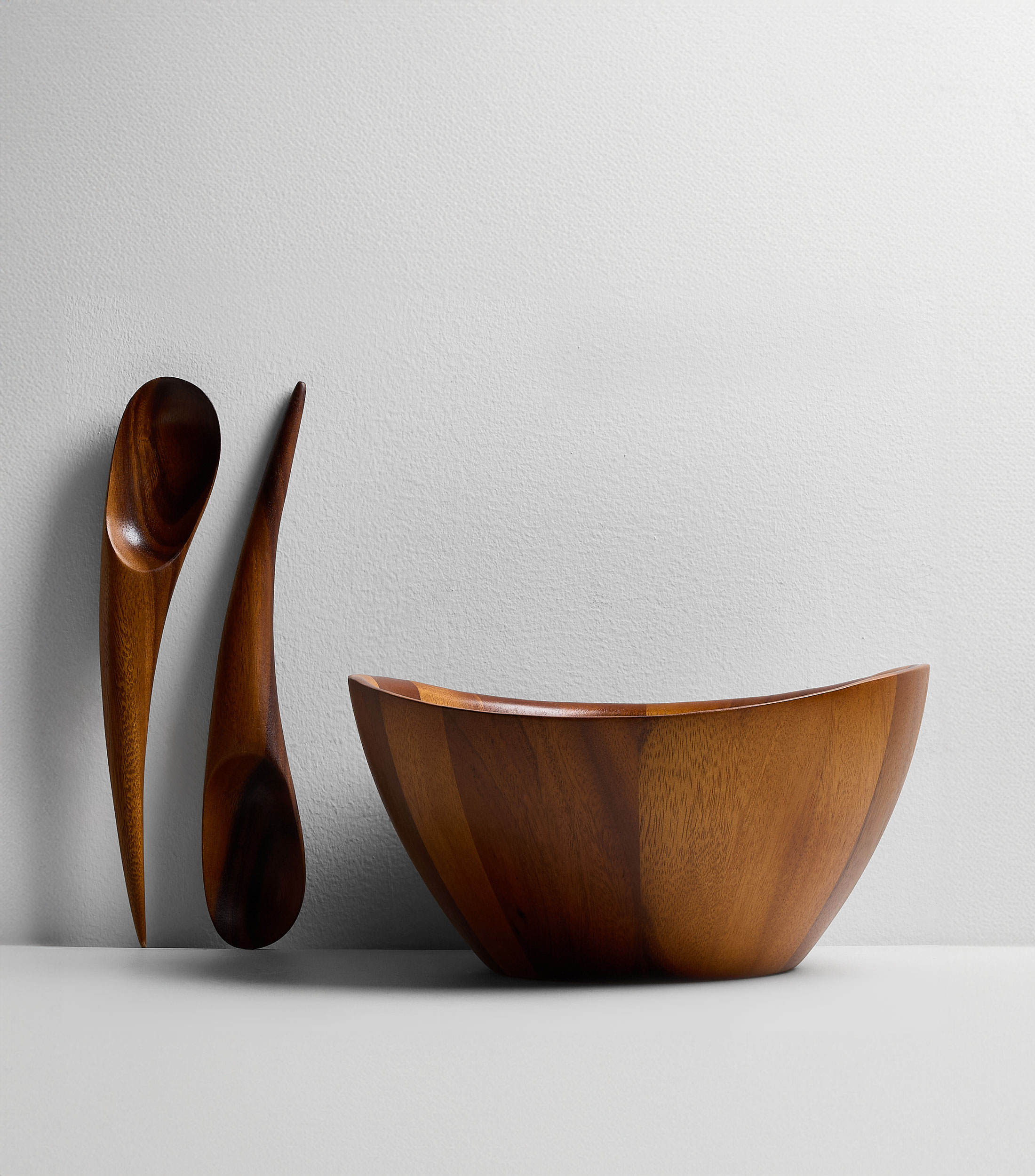 Nambé Set de ensaladera y utensilios Harmony El Palacio de Hierro