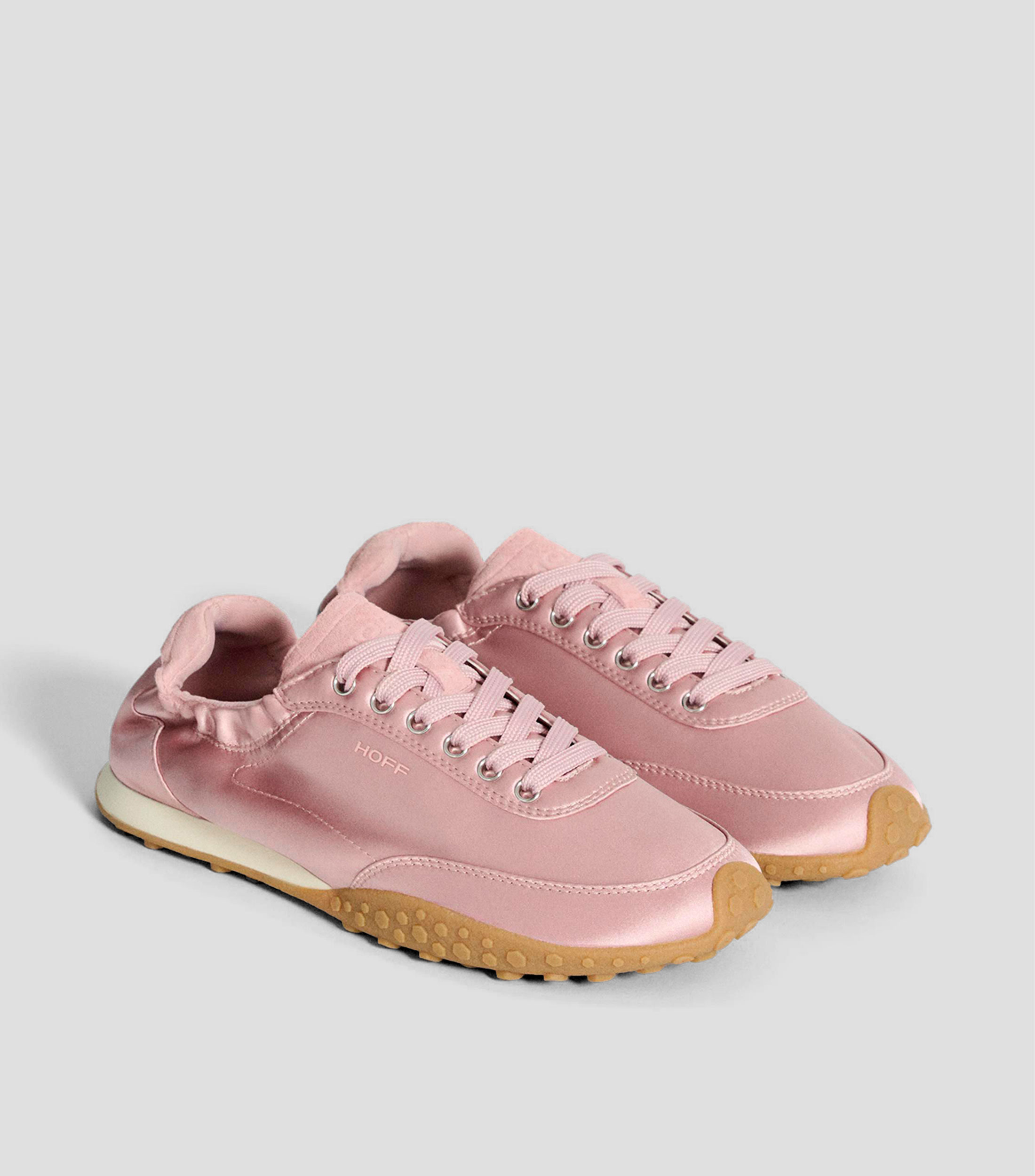 Tenis casuales en textil satinado Mujer