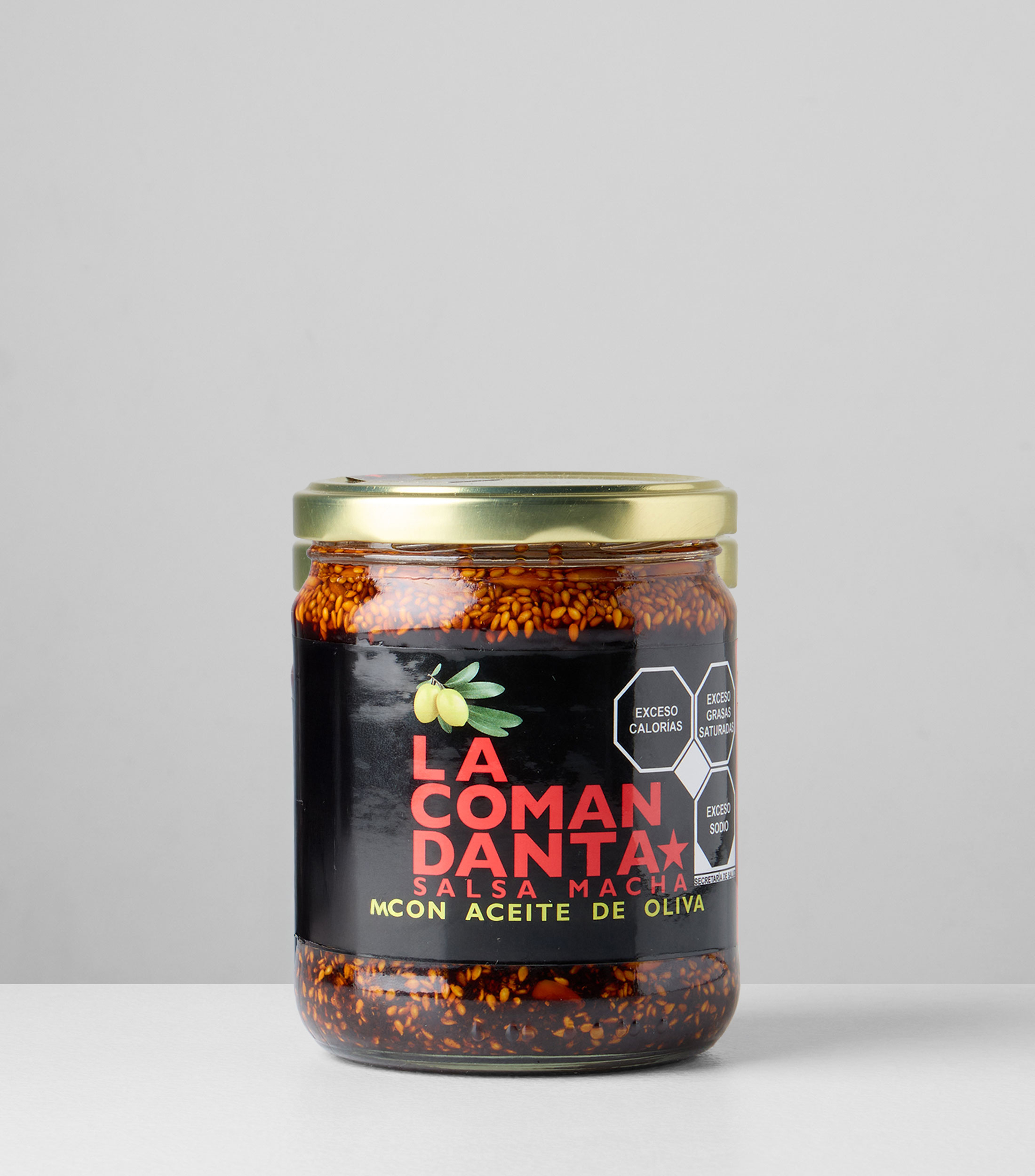 Salsa Macha con aceite de oliva, 420 g