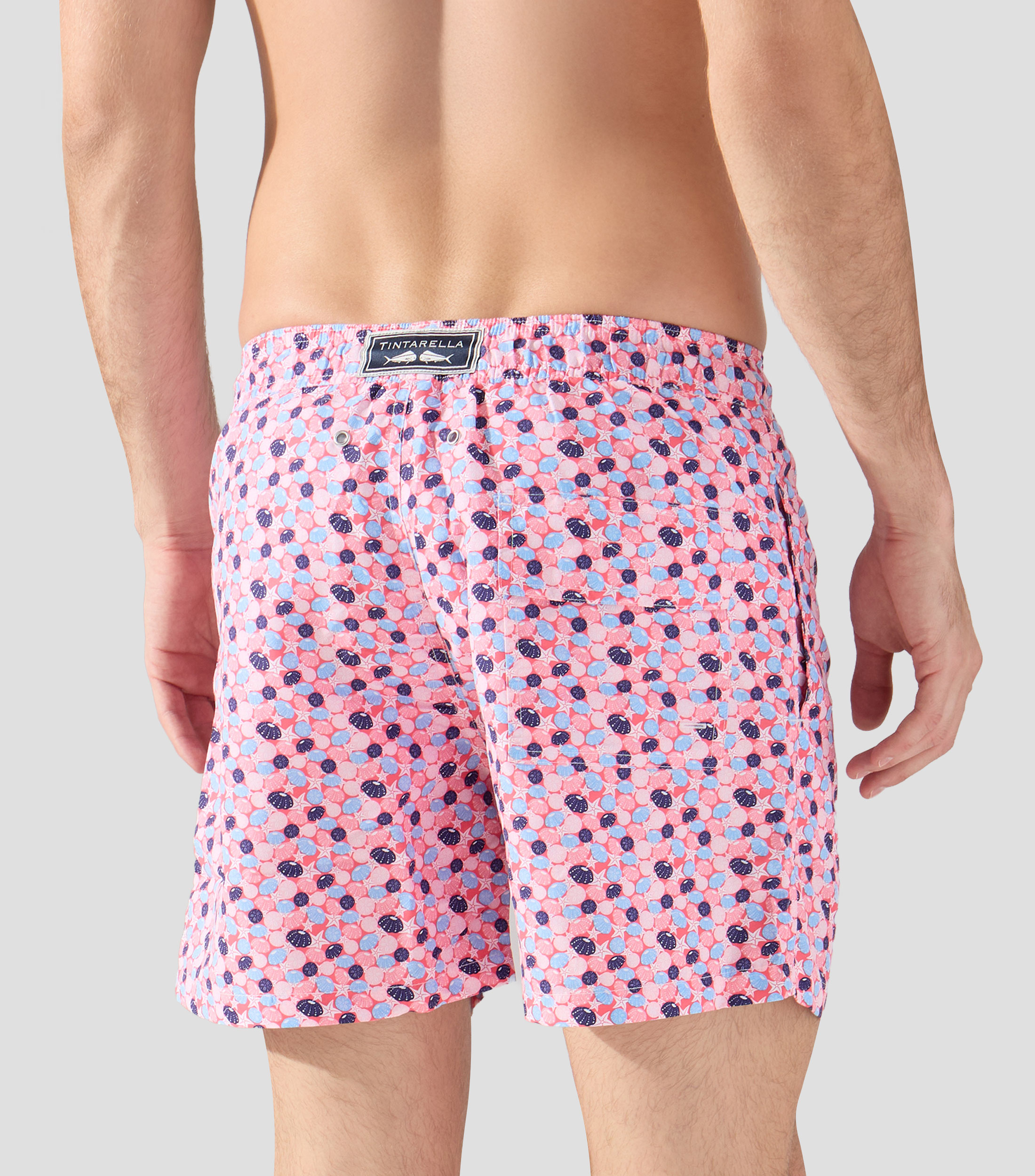 Traje de baño corto Coral Reef estampado Hombre