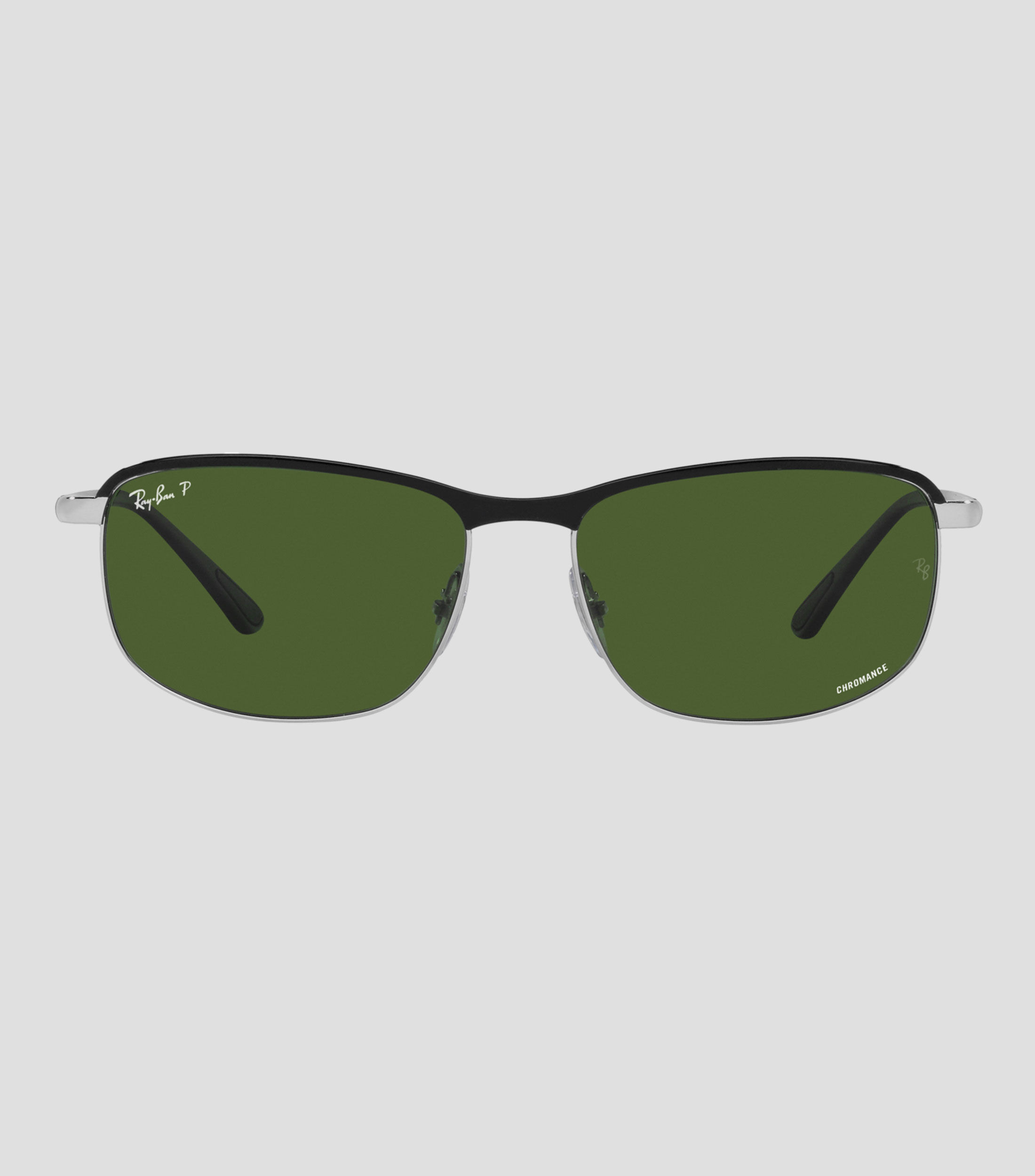 Lentes de sol rectangulares Chromance Hombre
