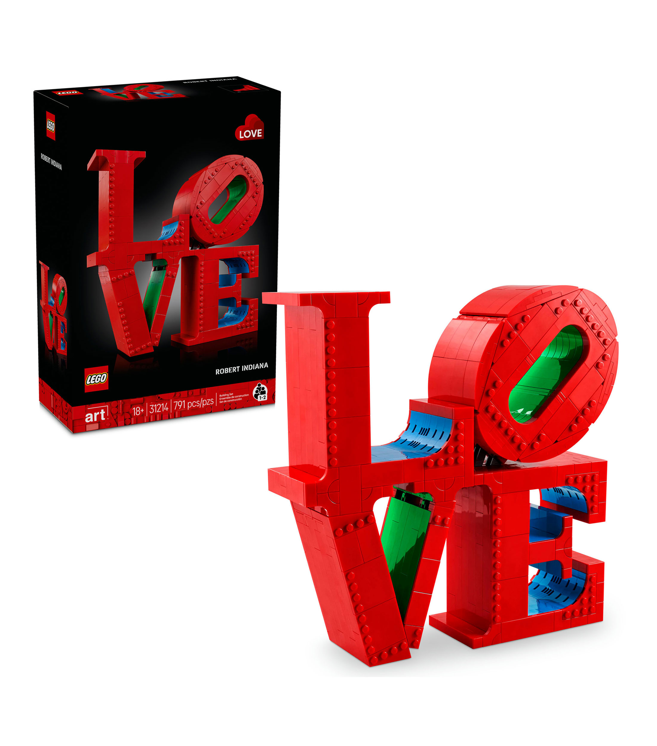 Lego Art LOVE Regalo para parejas, idea de decoración 31214