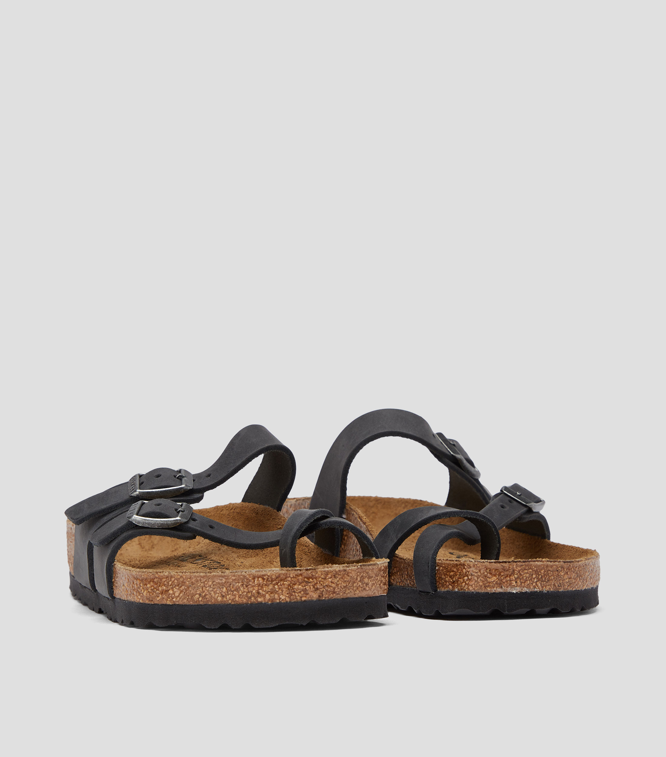Sandalias planas de piel Mayari Mujer