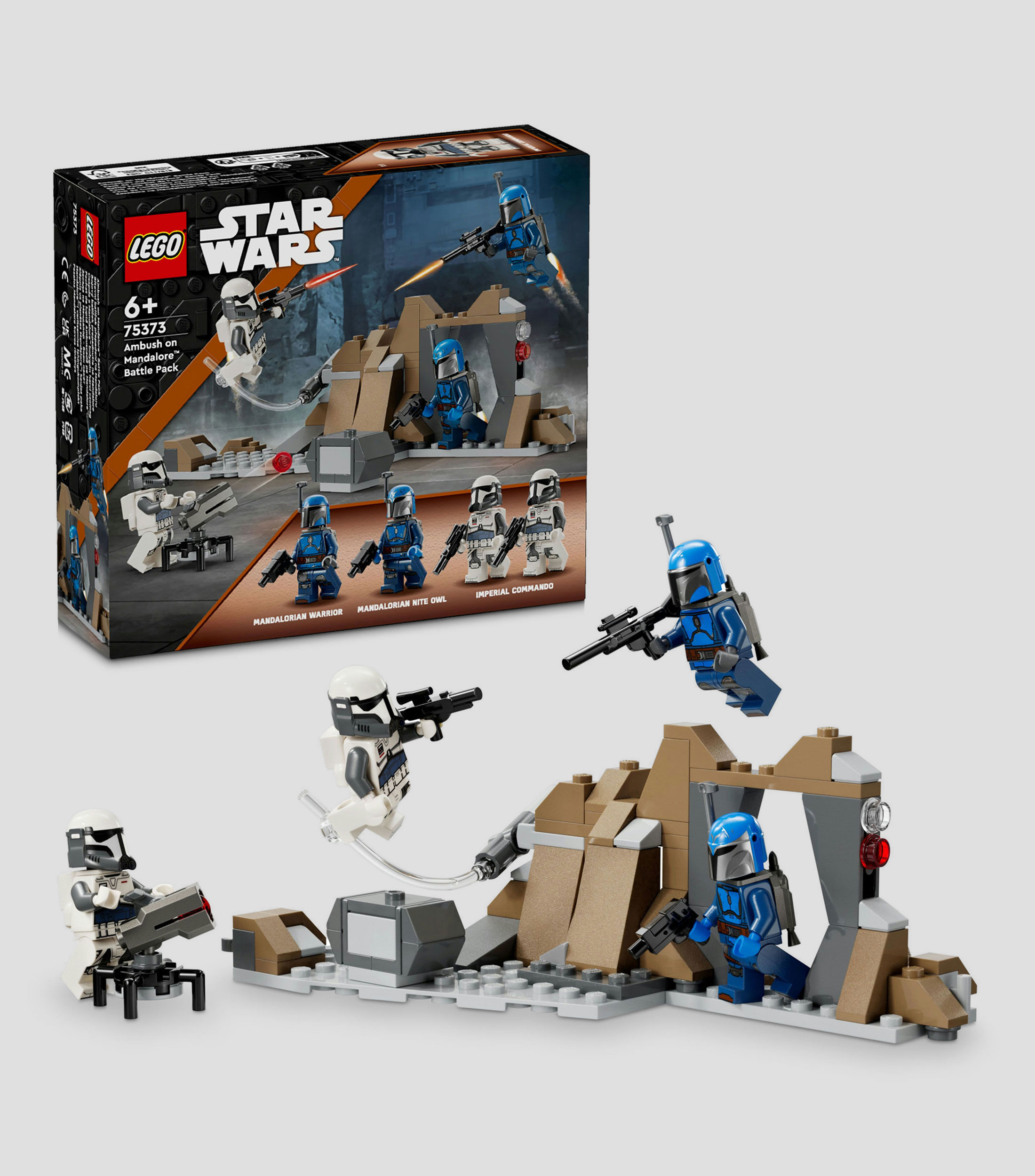 Lego Star Wars Pack de Combate Clon Trooper y Droide de Batalla 75372