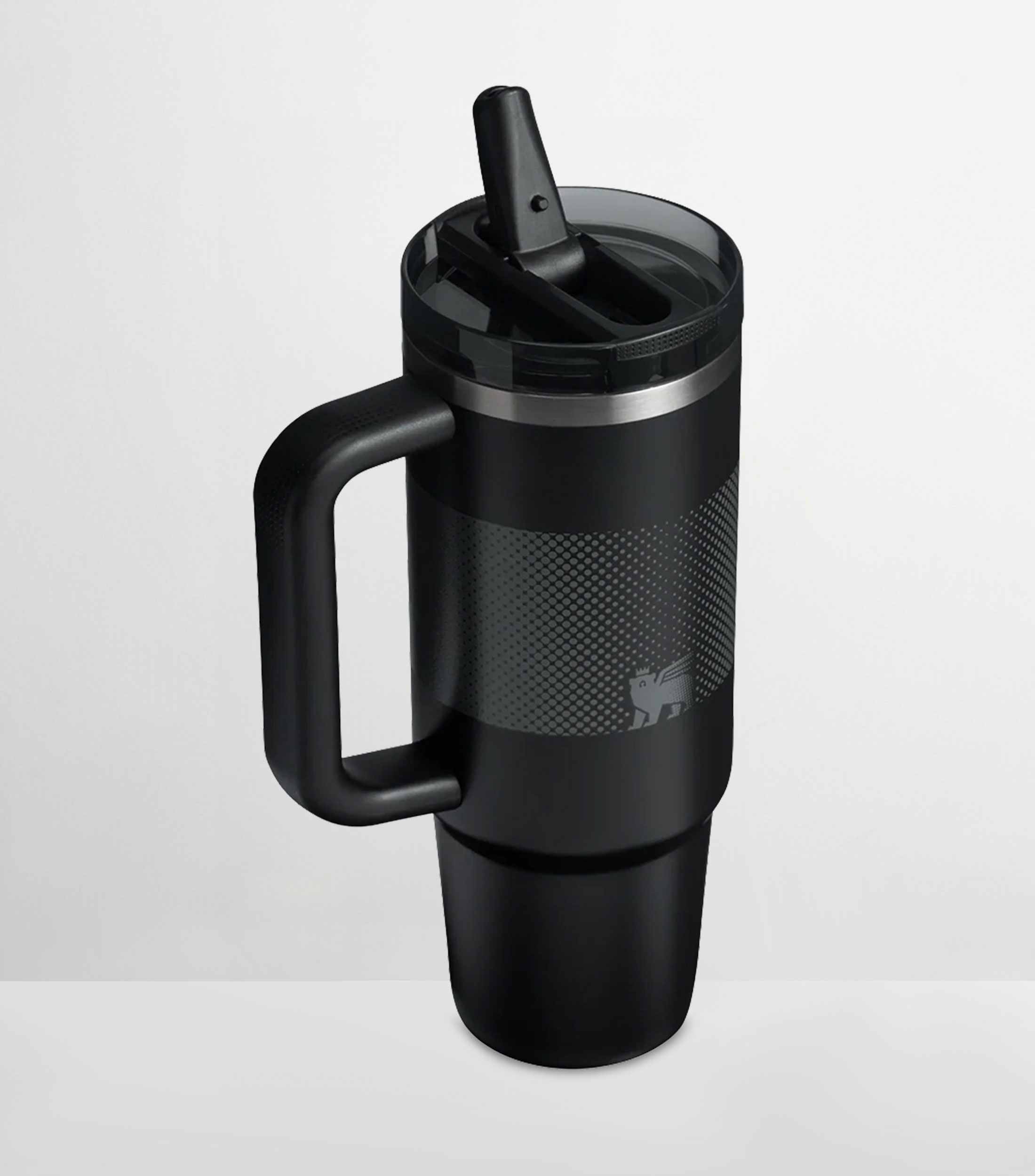Termo Stanley Quencher Protour Negro Acero Inoxidable con Popote, 887 ml
