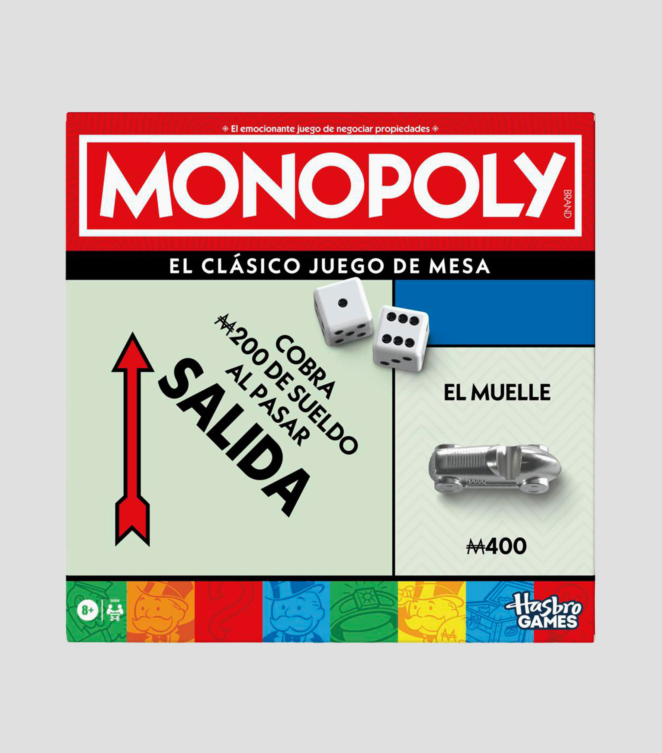 Juego de Mesa Monopoly Clásico