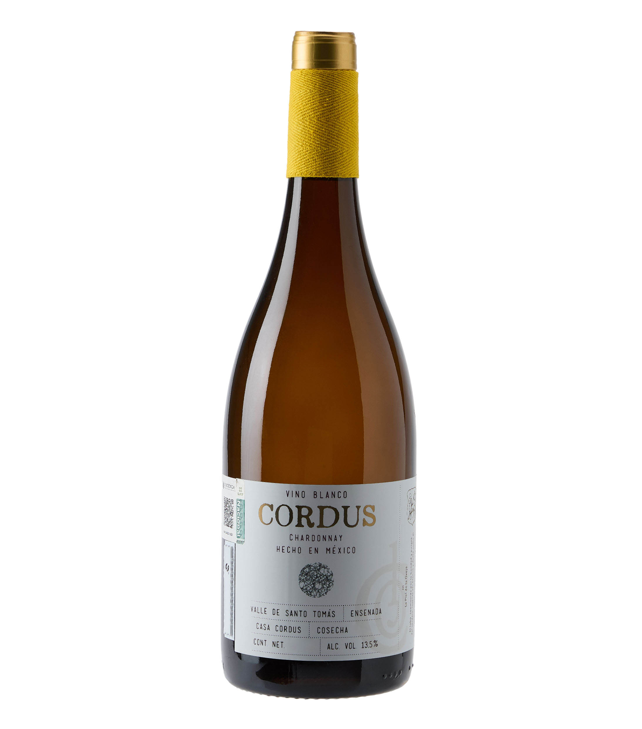 Vino Blanco Chardonnay, Mexico, 750 ml
