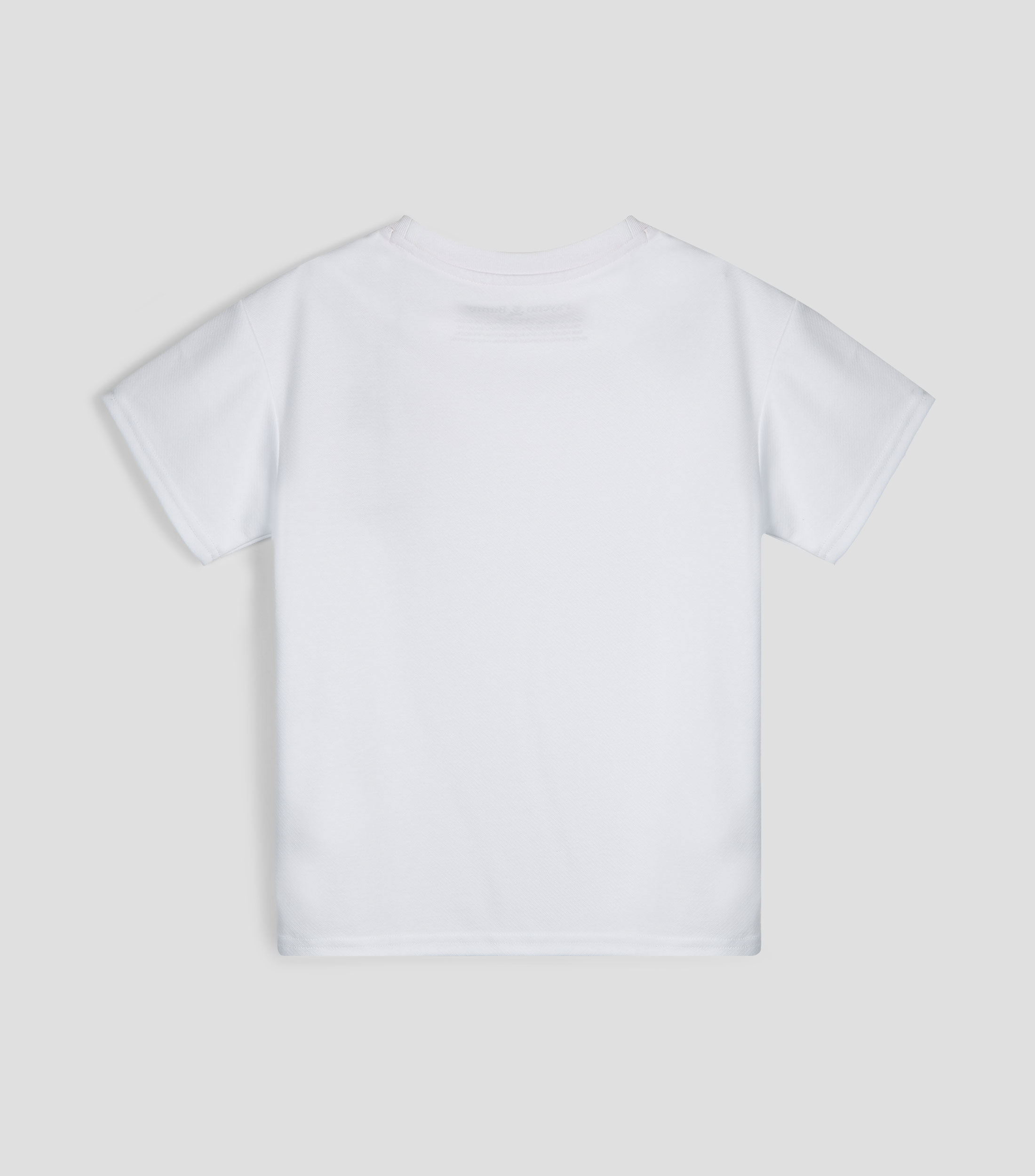 Playera cuello redondo manga corta con microdiseños Niño