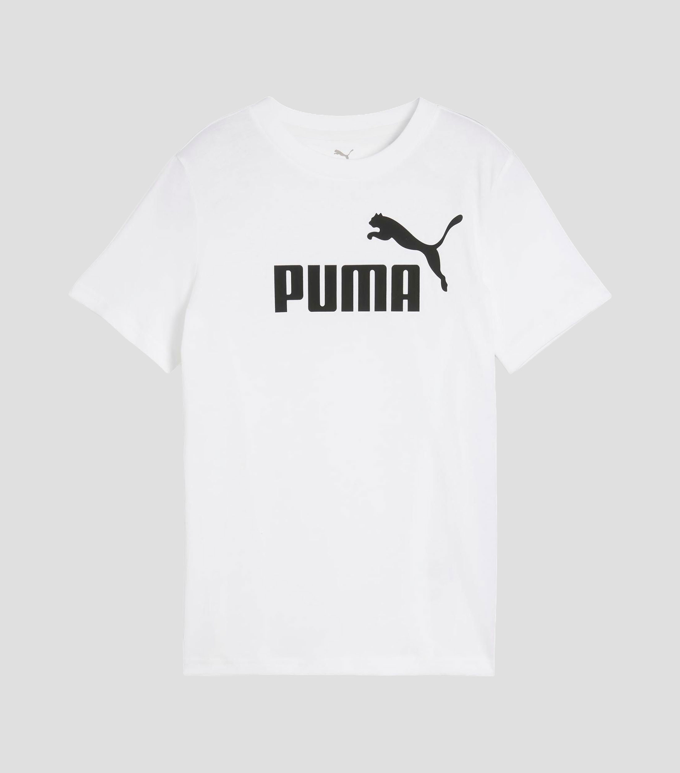Playera casual Ess Logo cuello redondo manga corta lisa Niña