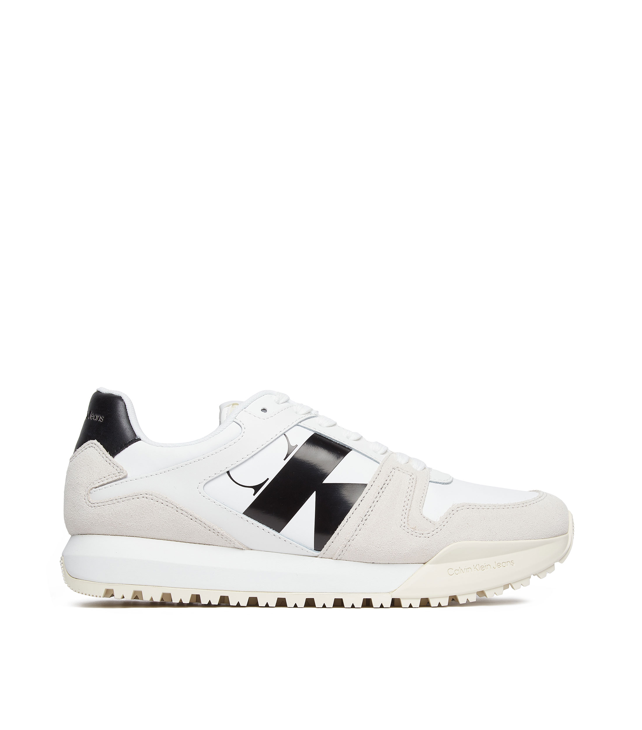 Calvin Klein: Tenis casuales Toothy Run en piel Hombre | El Palacio de ...