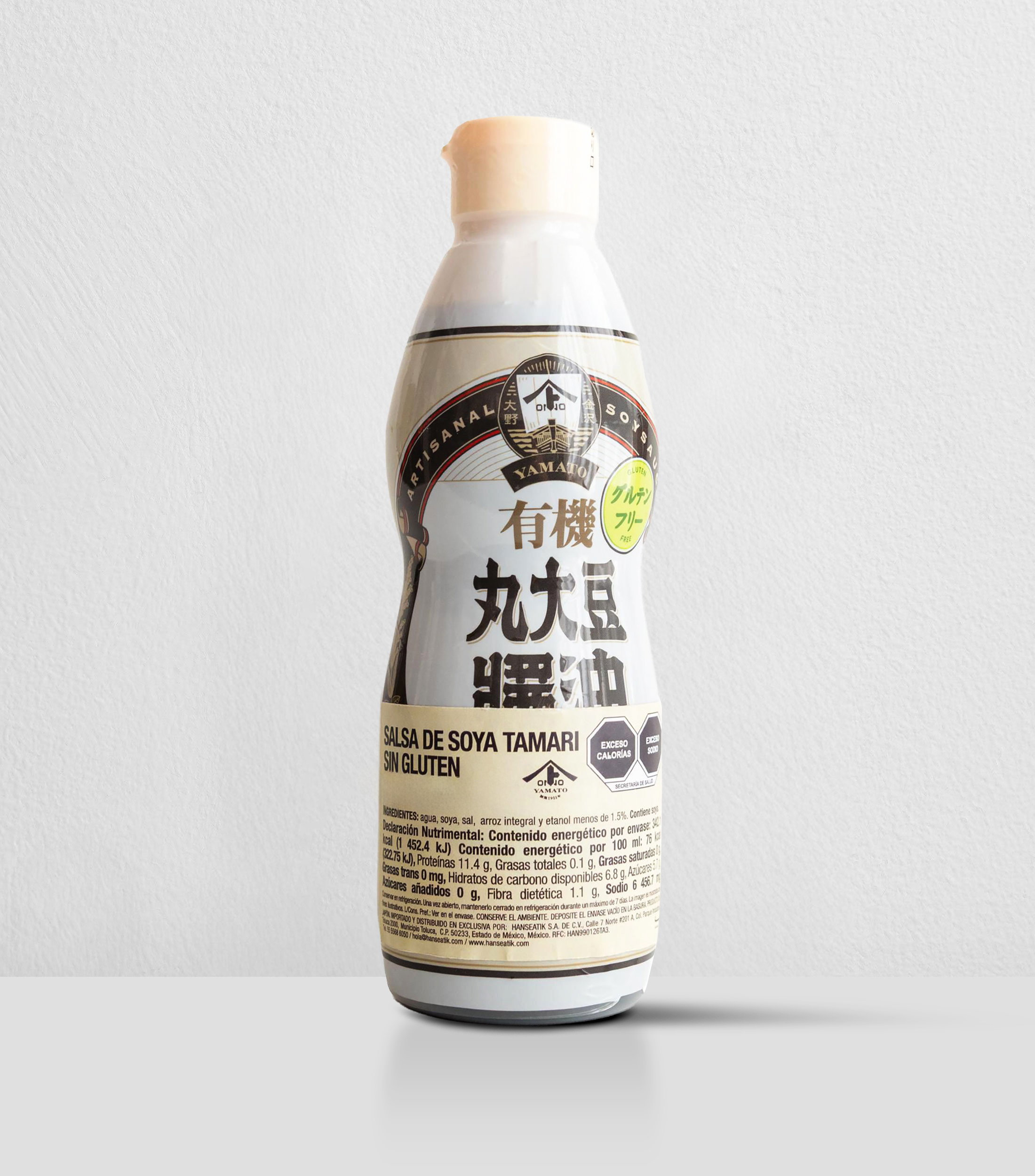 Salsa de Soya Tamari Yamato, 450 ml