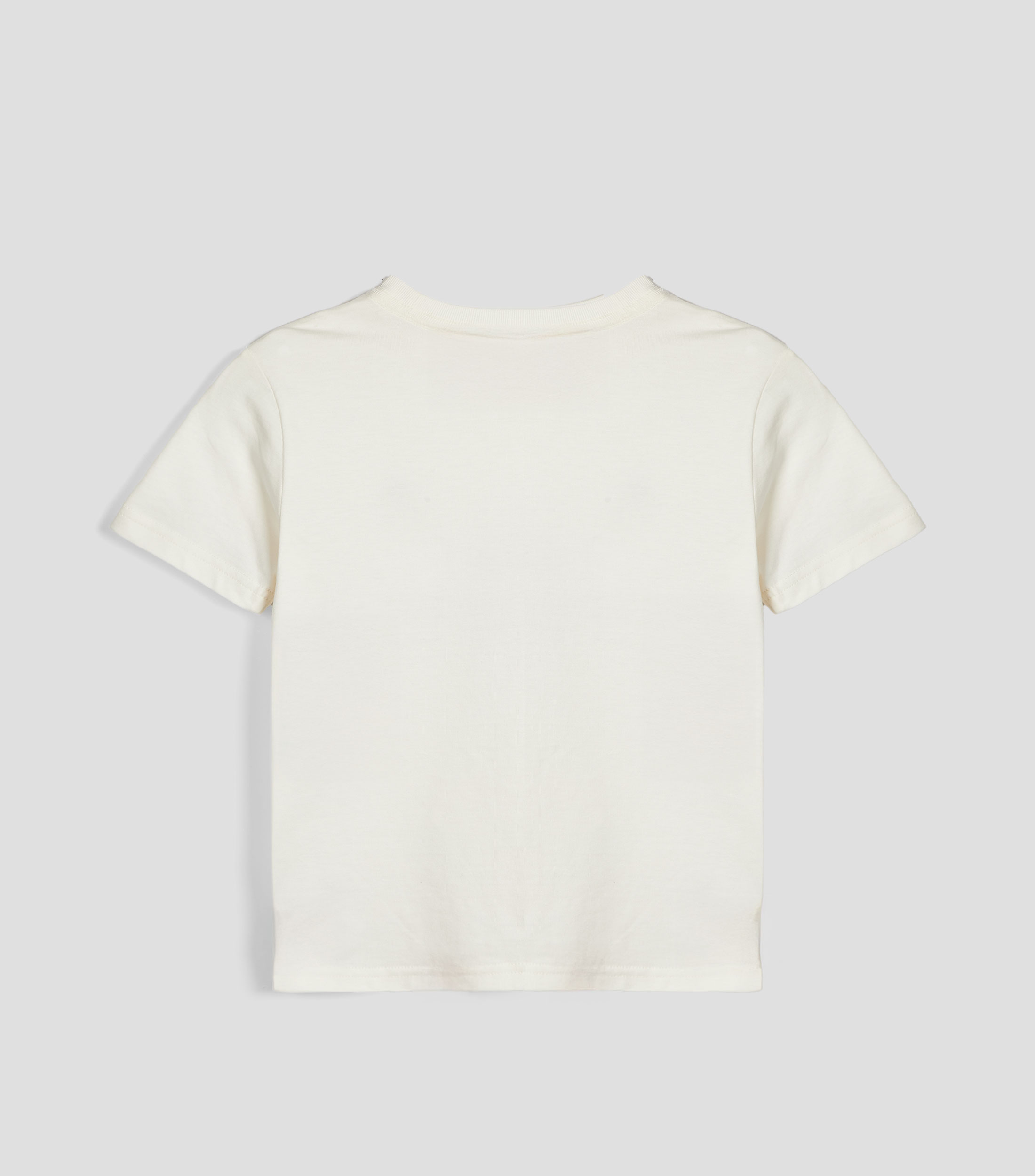 Playera cuello redondo manga corta estampada Niño