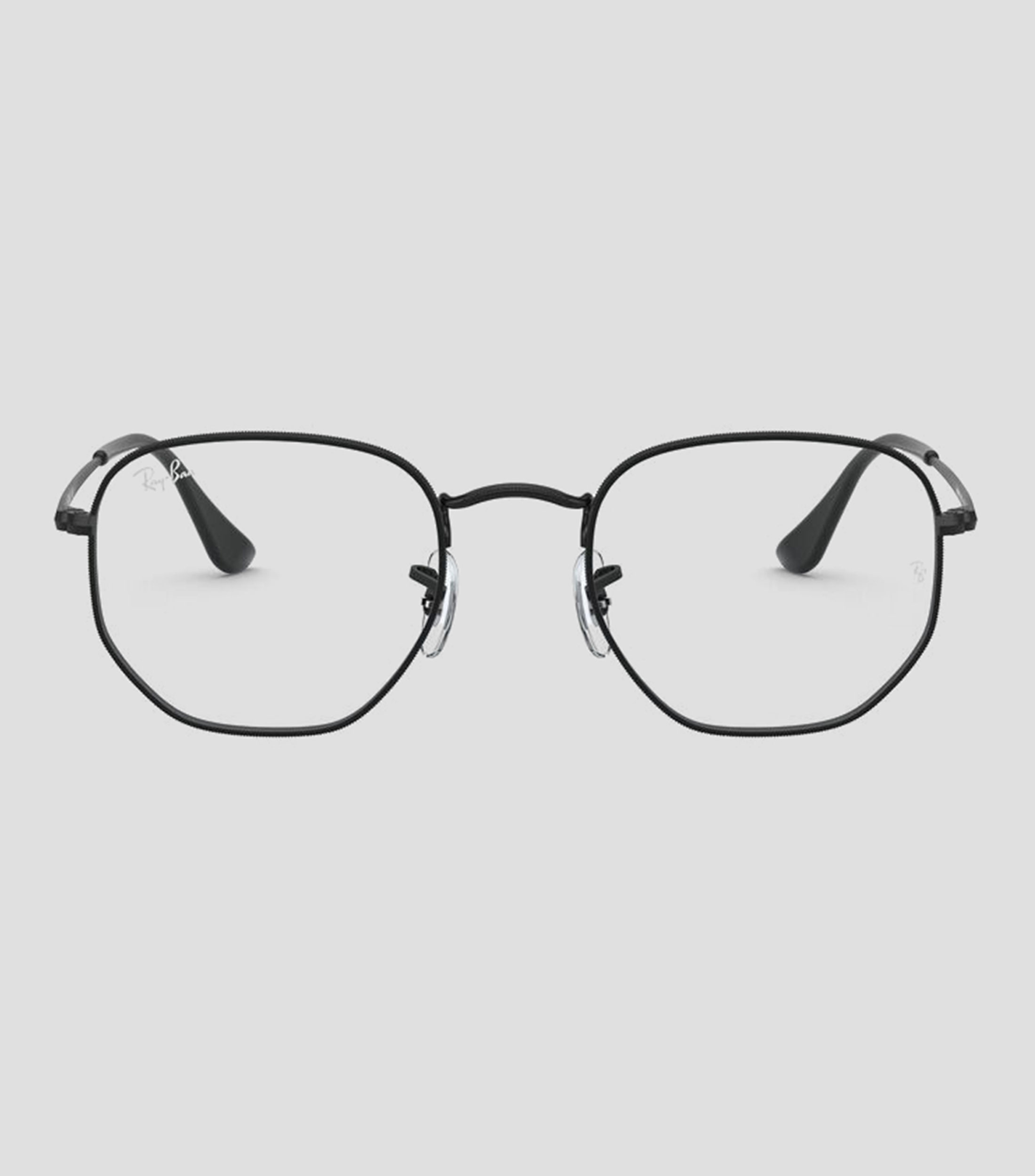 Lentes oftálmicos Hexagonales Negros Unisex