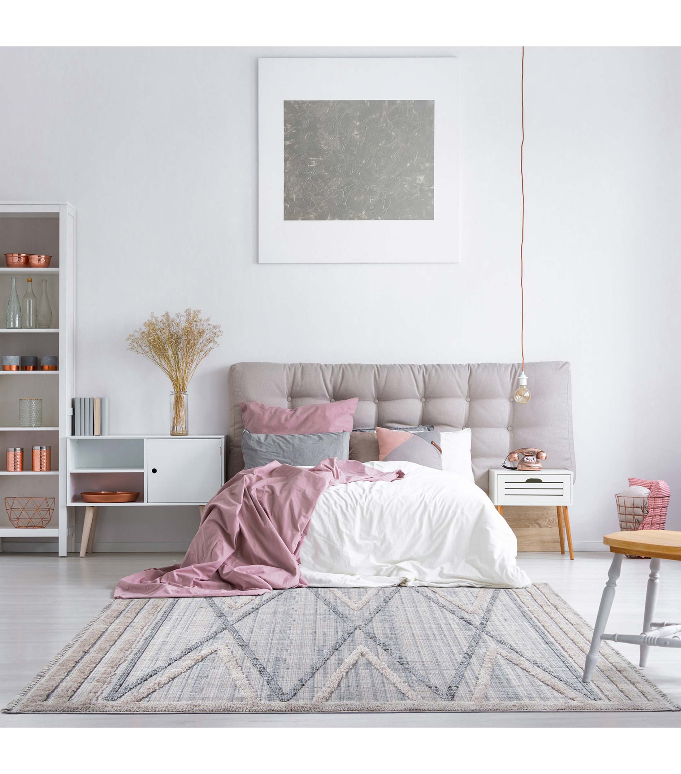 Tapete decorativo Lenka en poliester 230x160cm