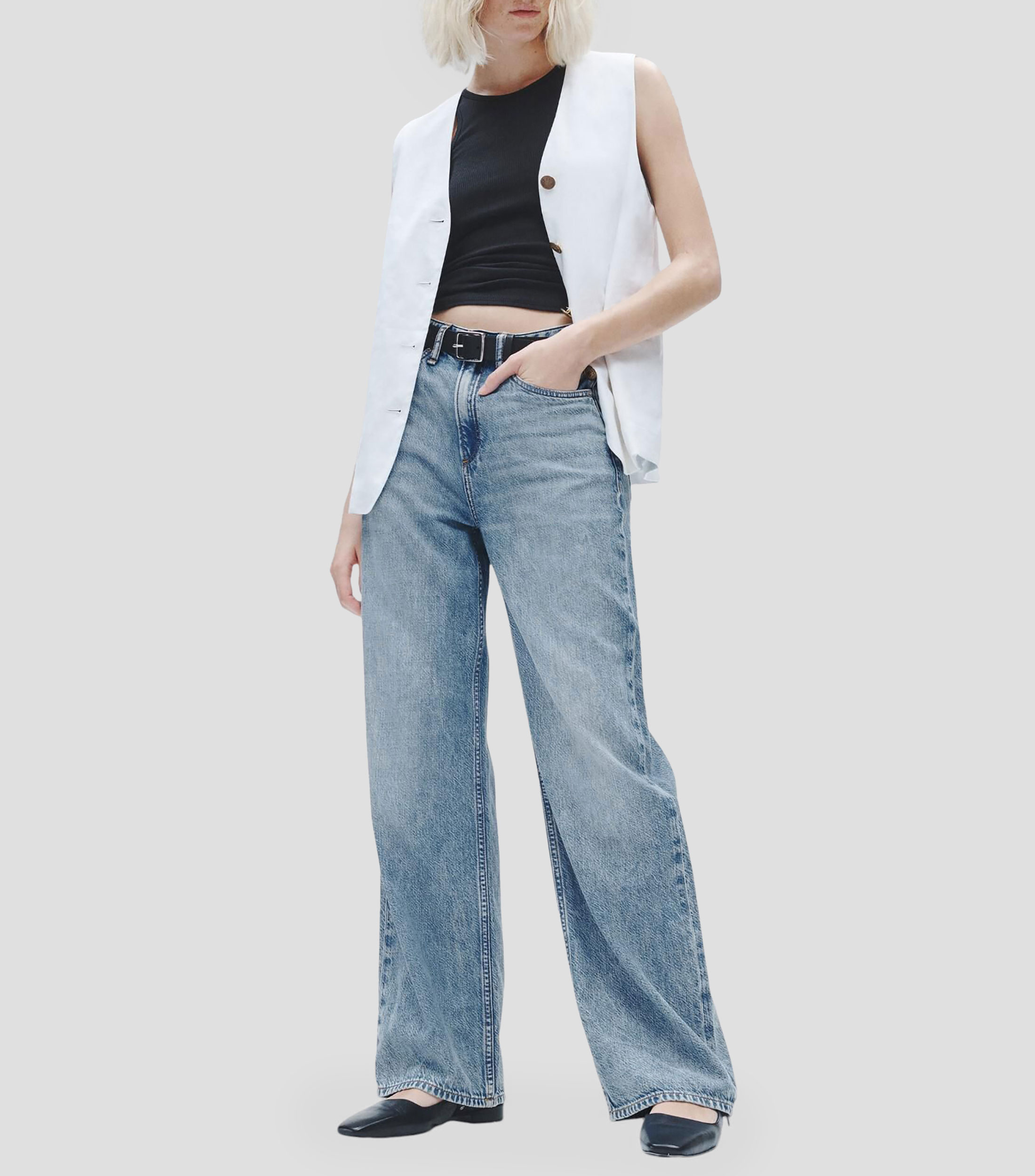Jeans Acampanados Mujer