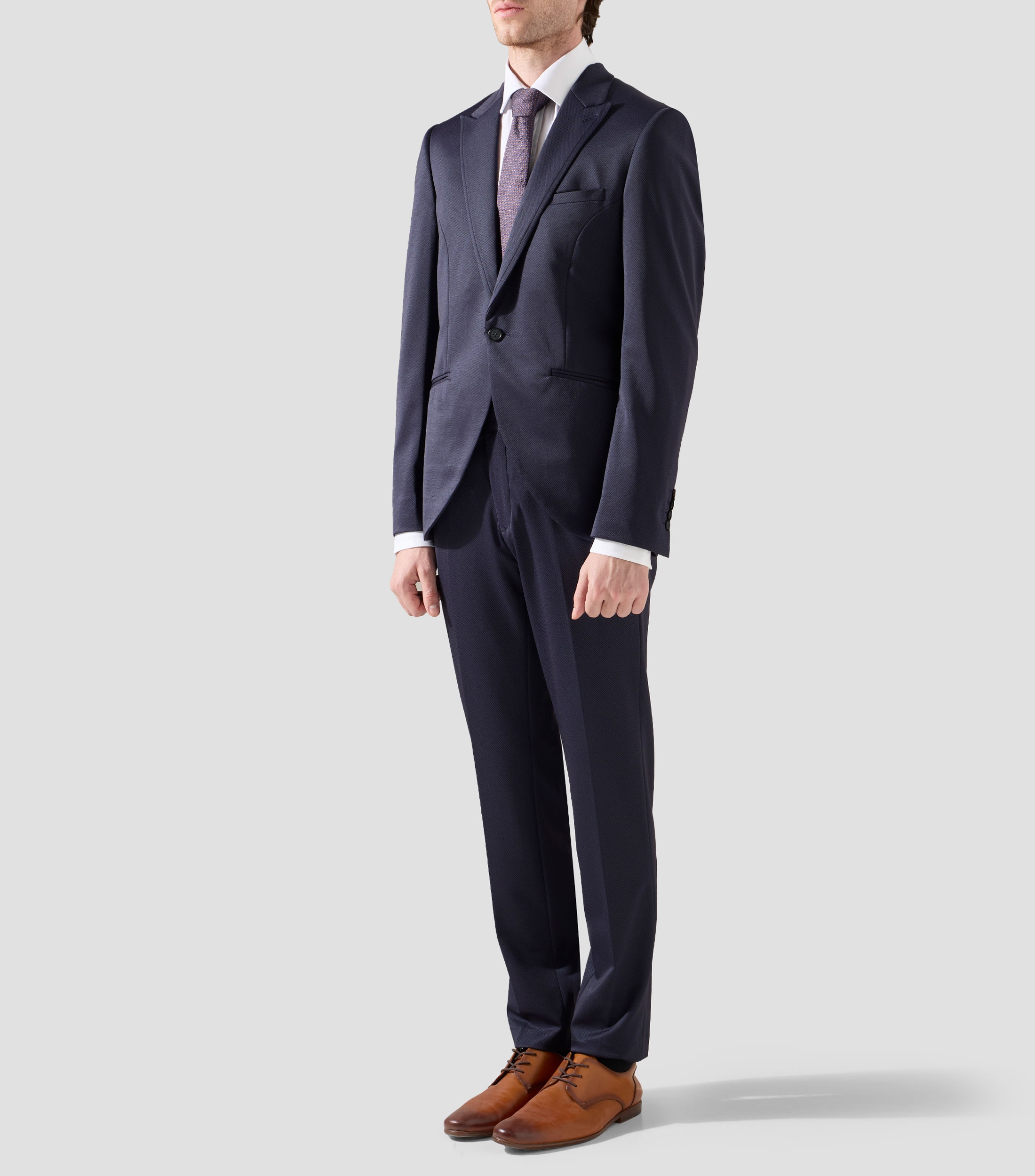 Traje corte slim Hombre