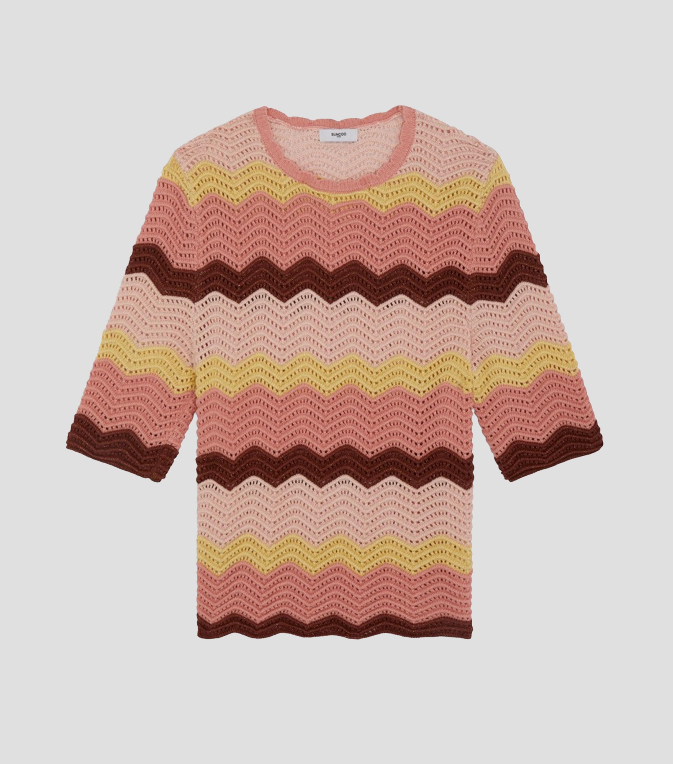 Blusa fantasía manga corta Mujer