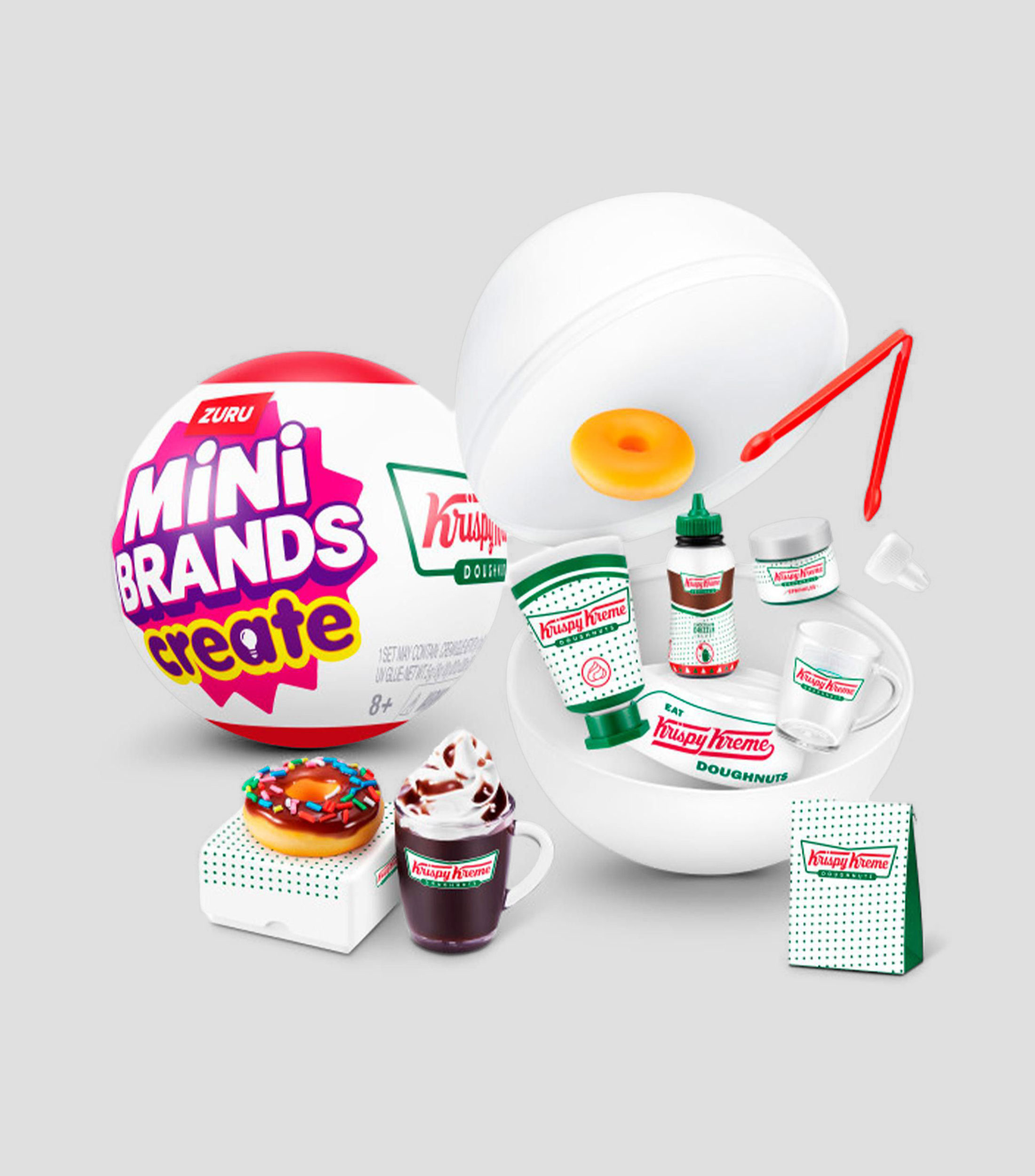 Juguete Sorpresa Mini Brands Create Krispy Kreme Serie 1