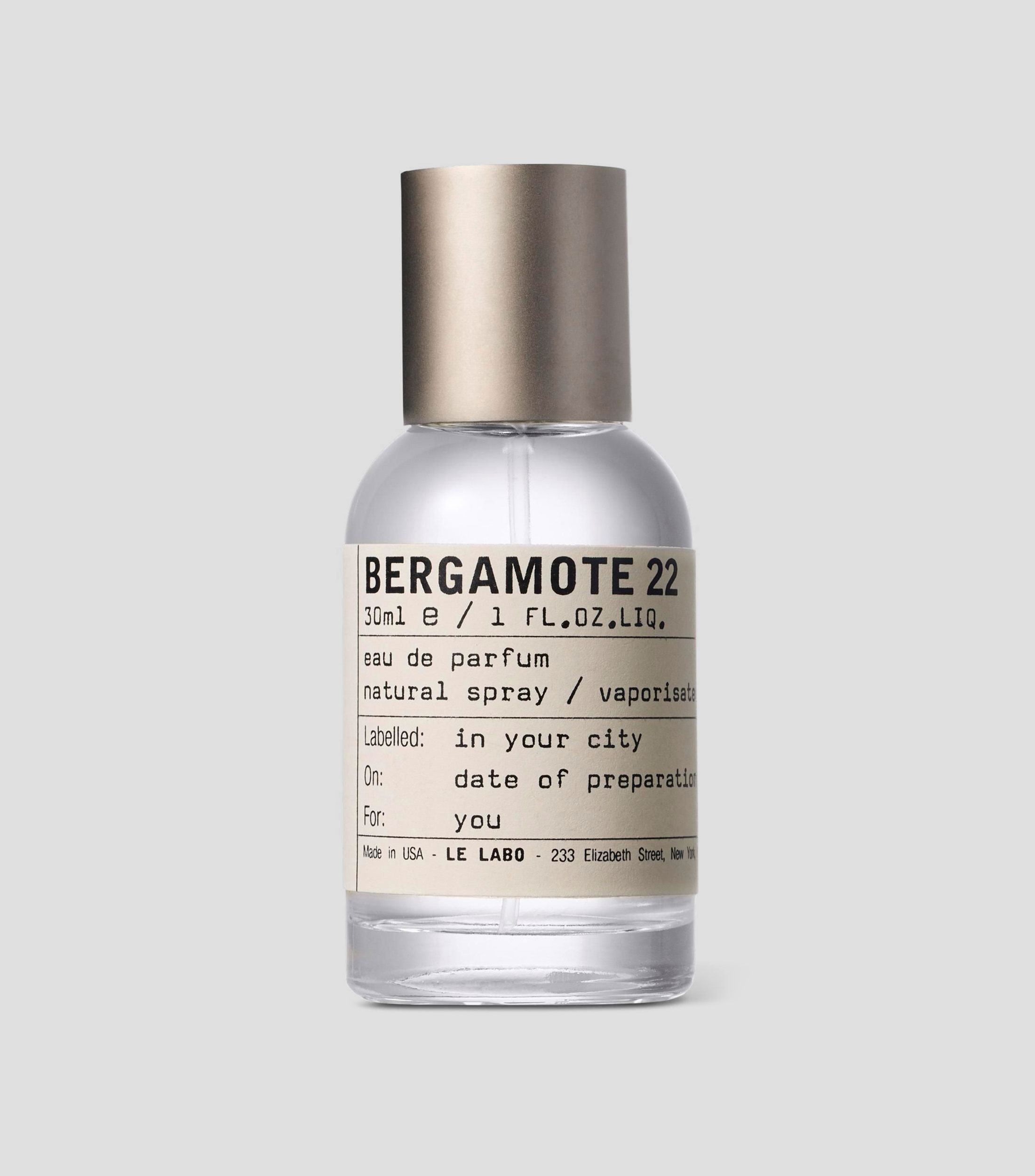 Perfume Bergamote 22, Eau de Parfum 30 ml Unisex