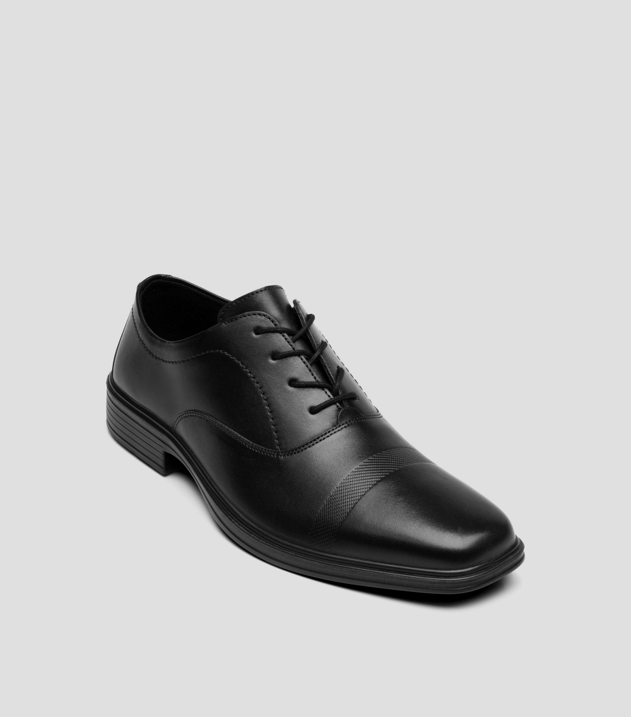 Zapatos casuales Bali en piel con tacón bajo de media luna Hombre