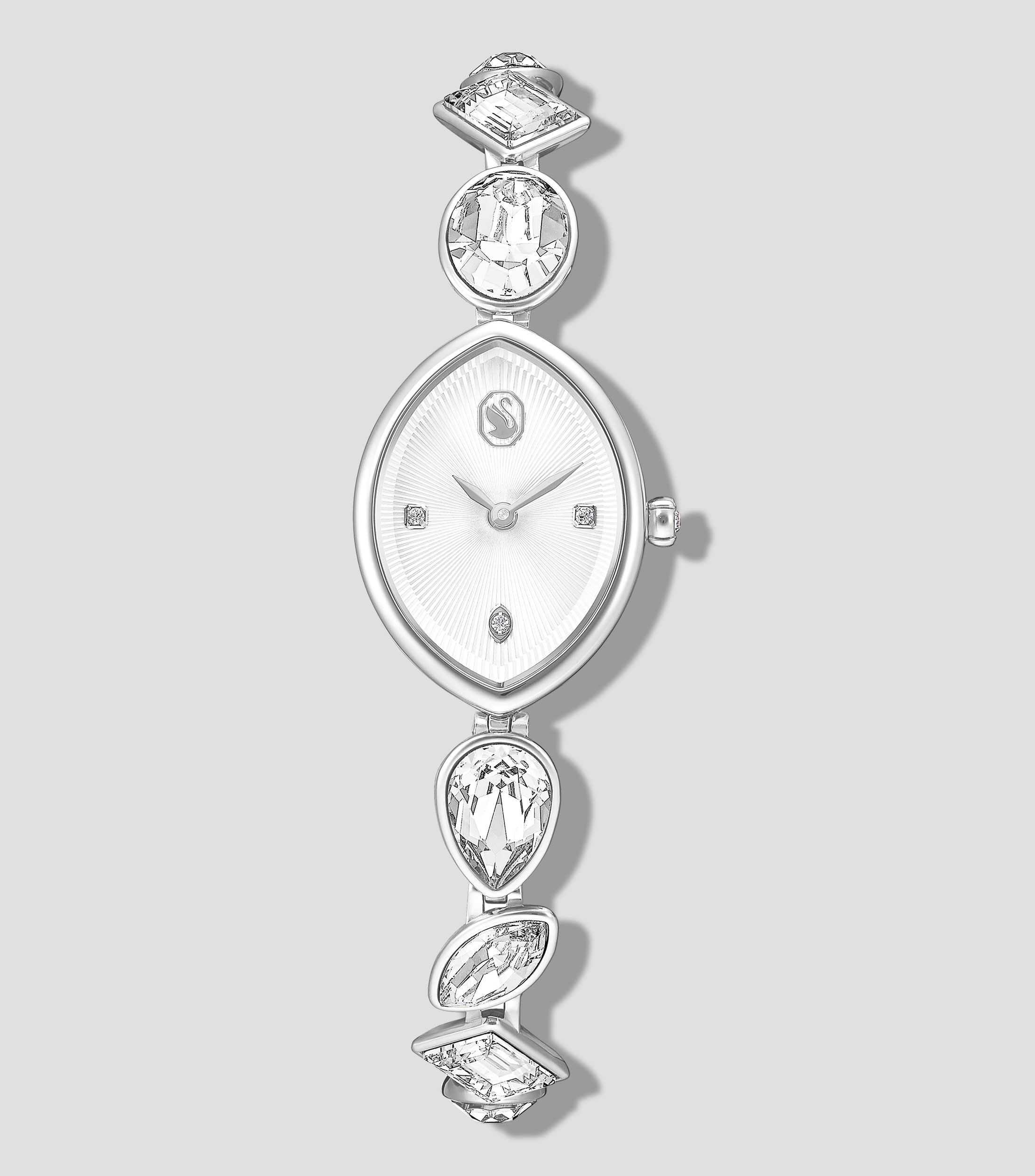 Reloj para mujer Gema casual, plateado