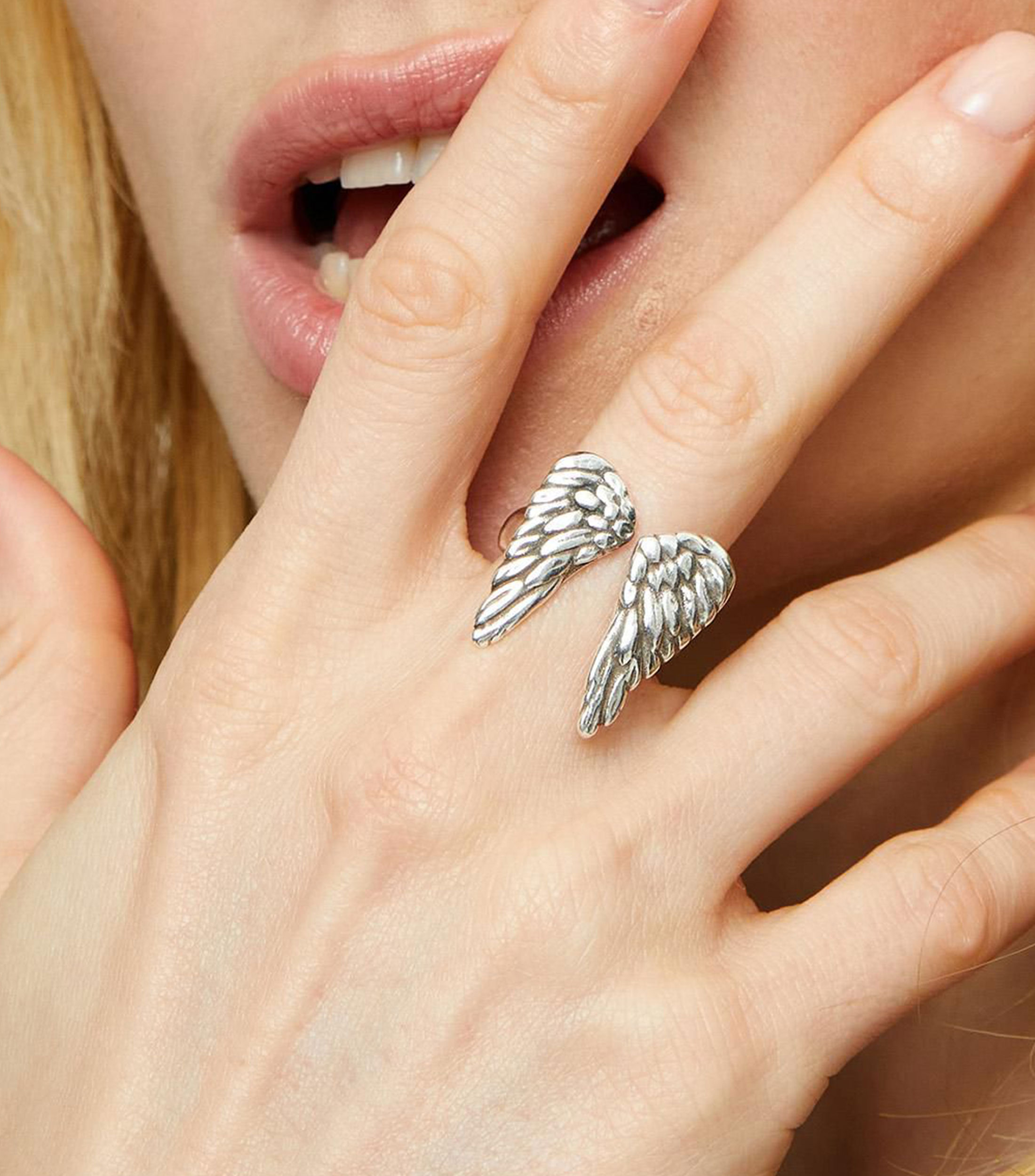 Anillo Alas de Ángel Mujer