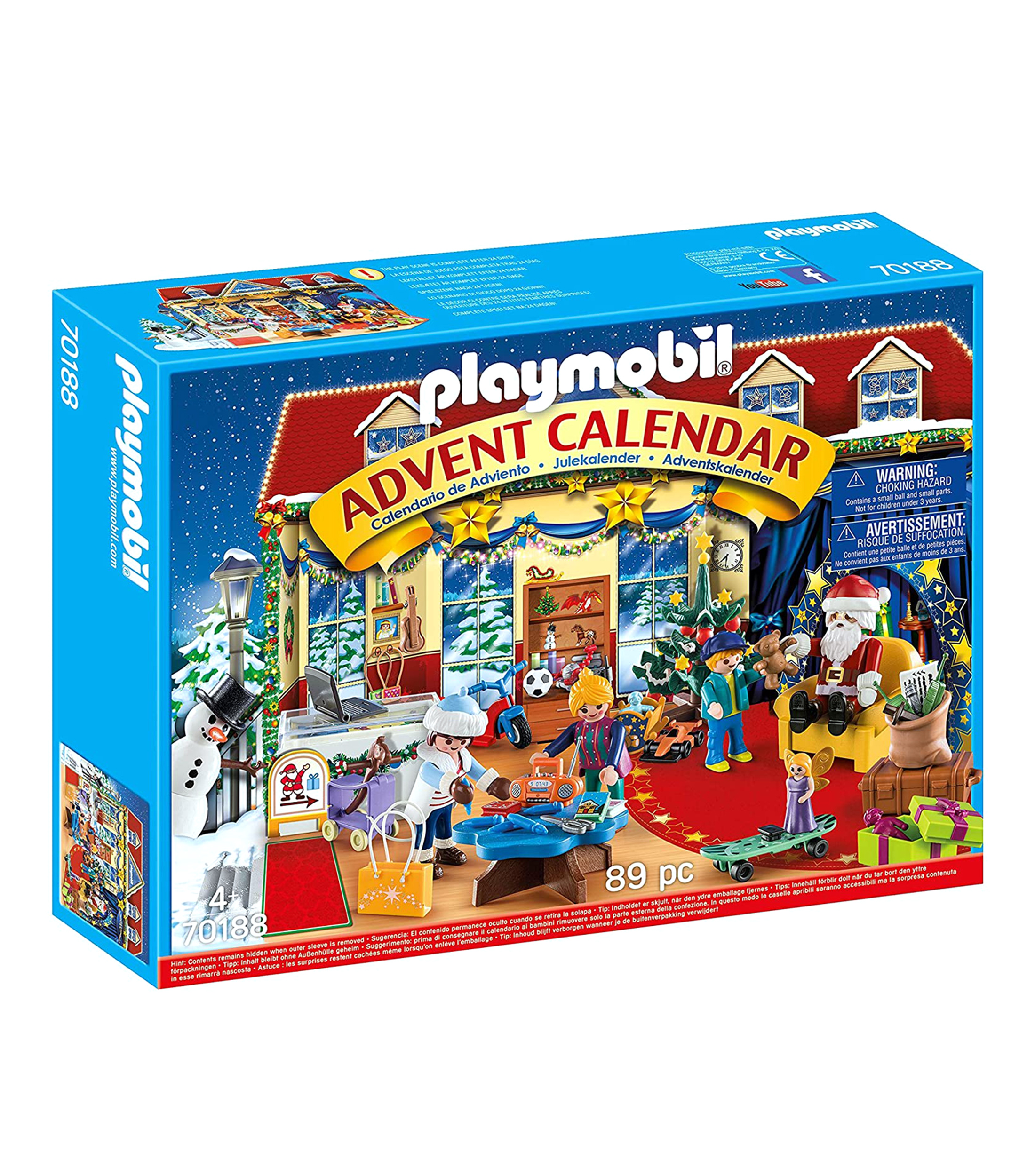 Playmobil Calendario de Adviento Navidad en la Juguetería - El Palacio ...