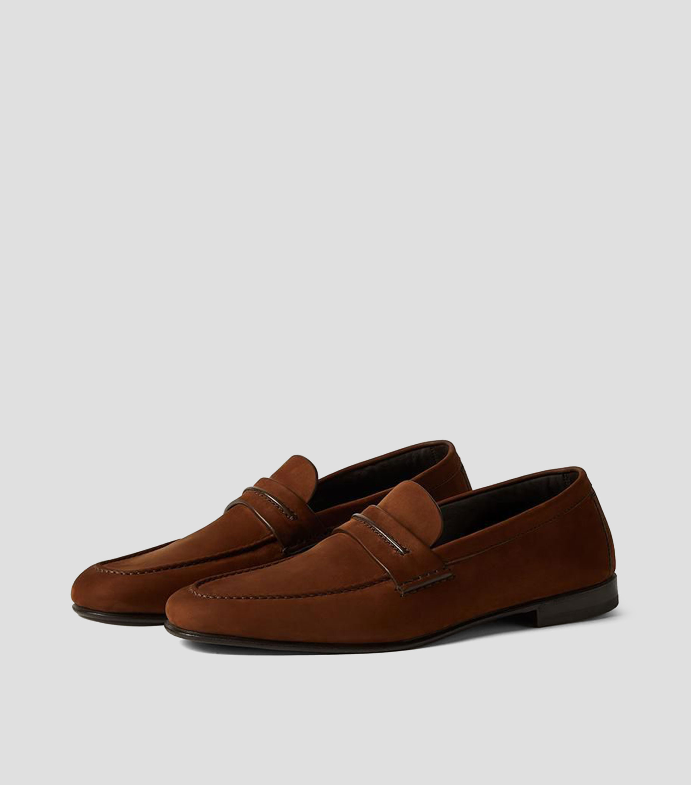 Mocasines Secondskin en piel Hombre