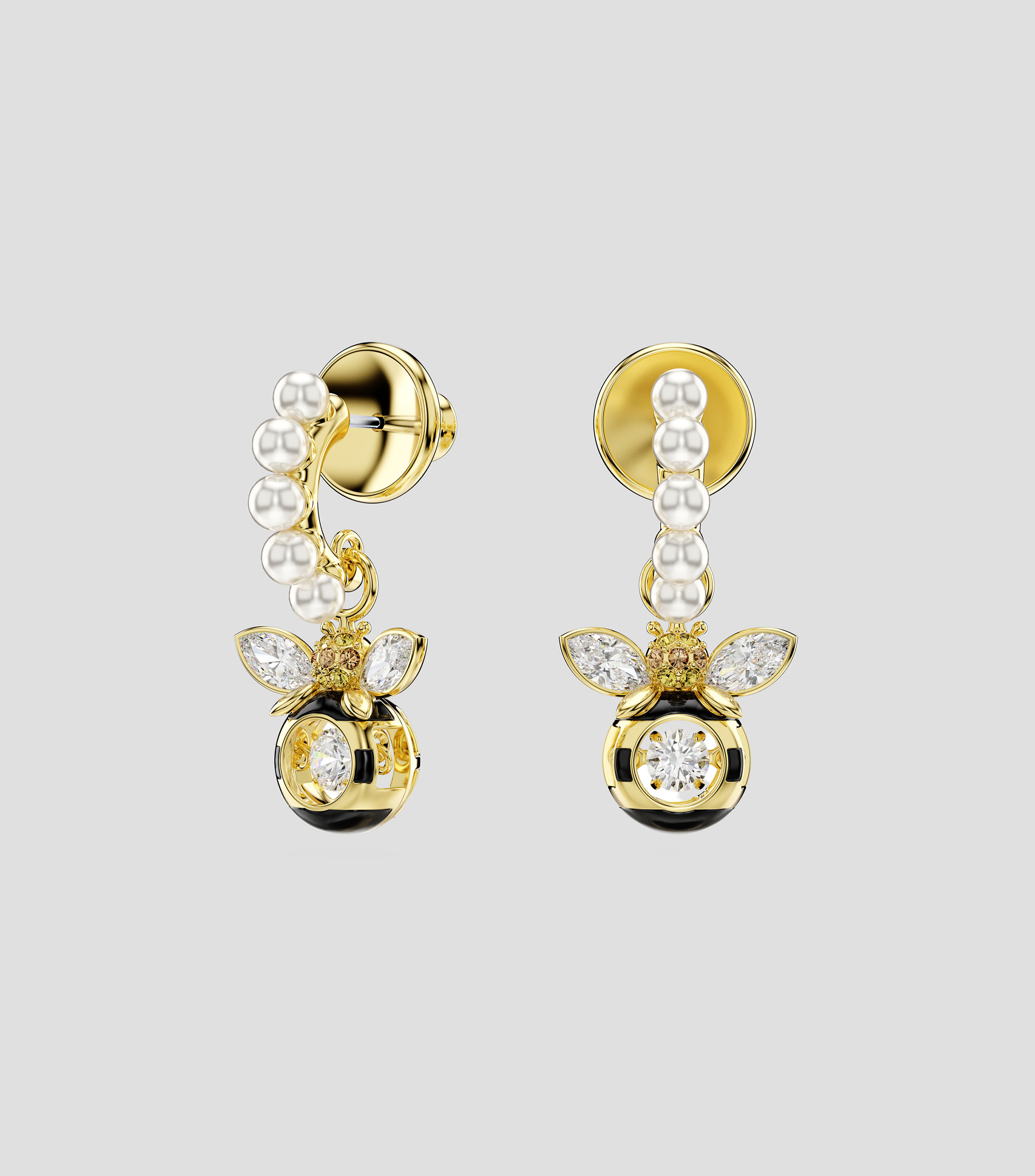 Pendientes Idyllia Bee con cristal Swarovski Mujer