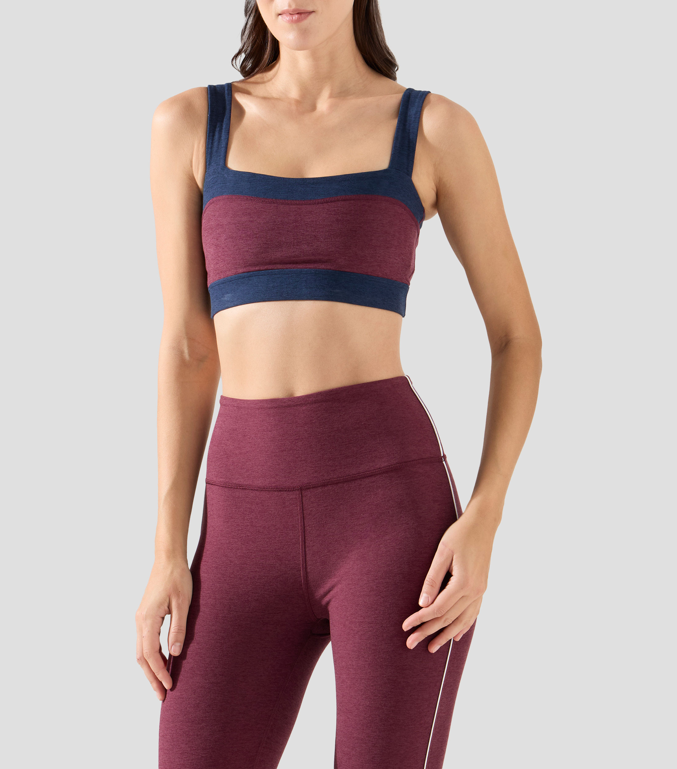 Top deportivo Spacedye Horizon Mujer