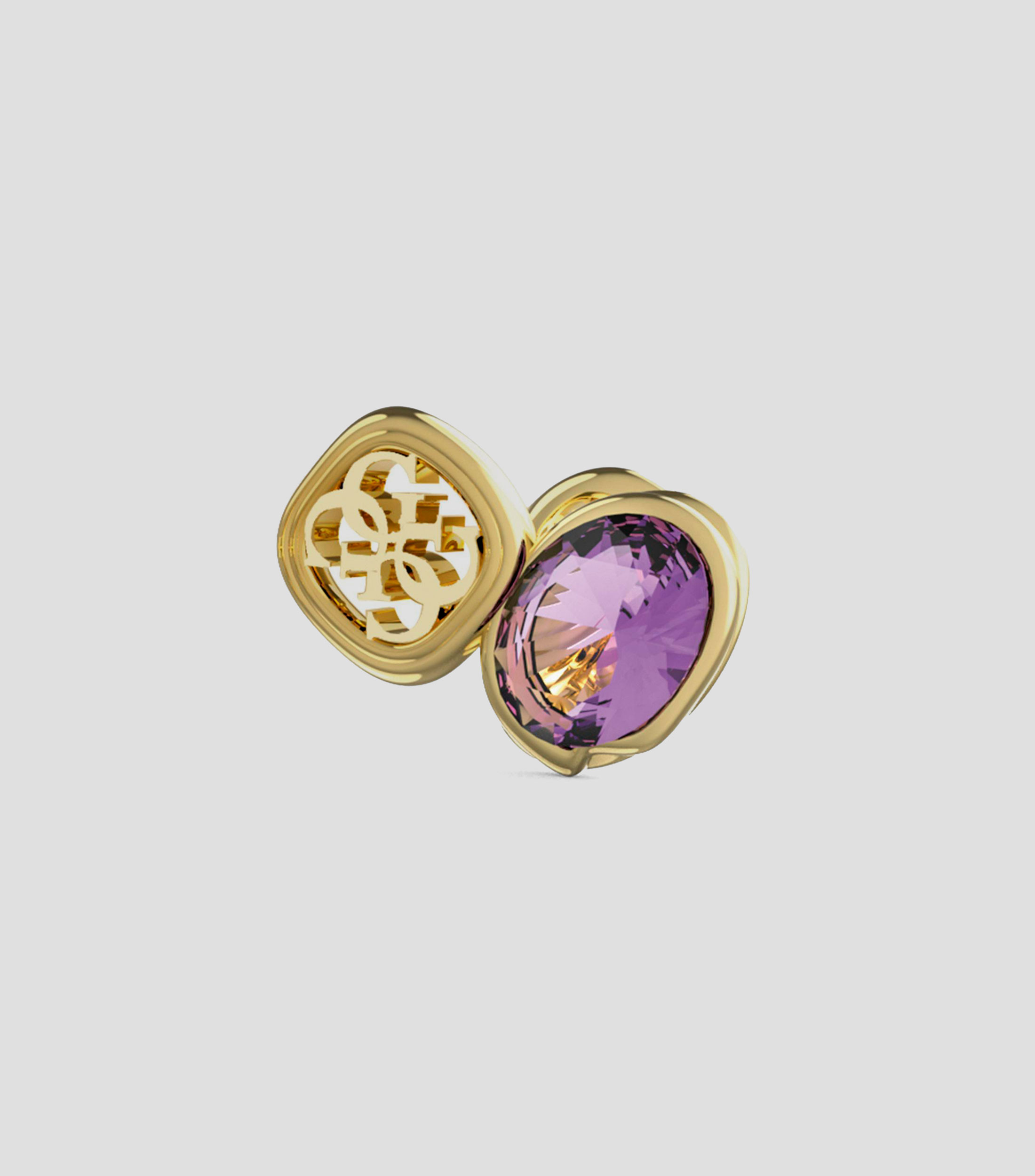 Aretes ovalados con cristales Mamounia Mujer
