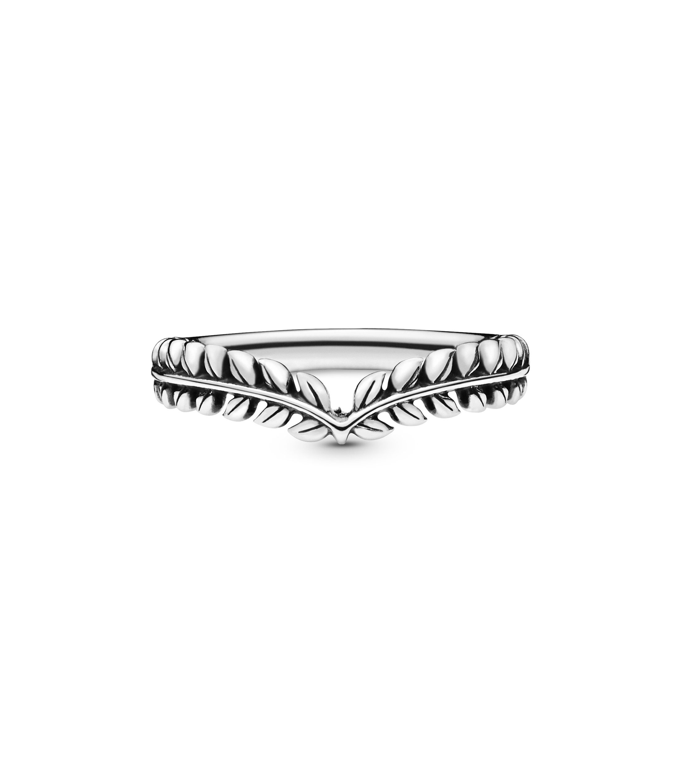 Anillo en Plata .925 Hojas Mujer