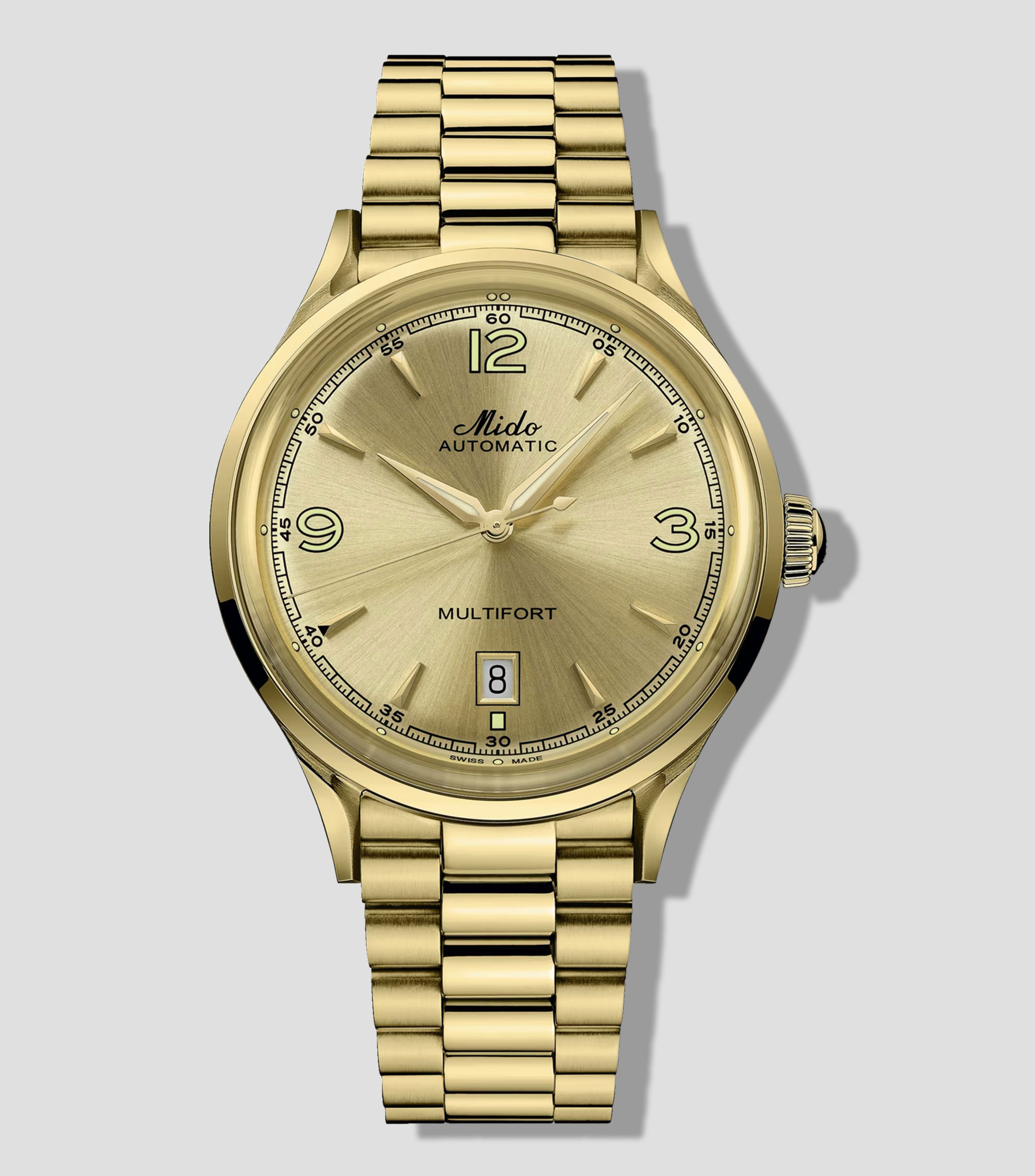 Reloj para Hombre Patrimony casual dorado
