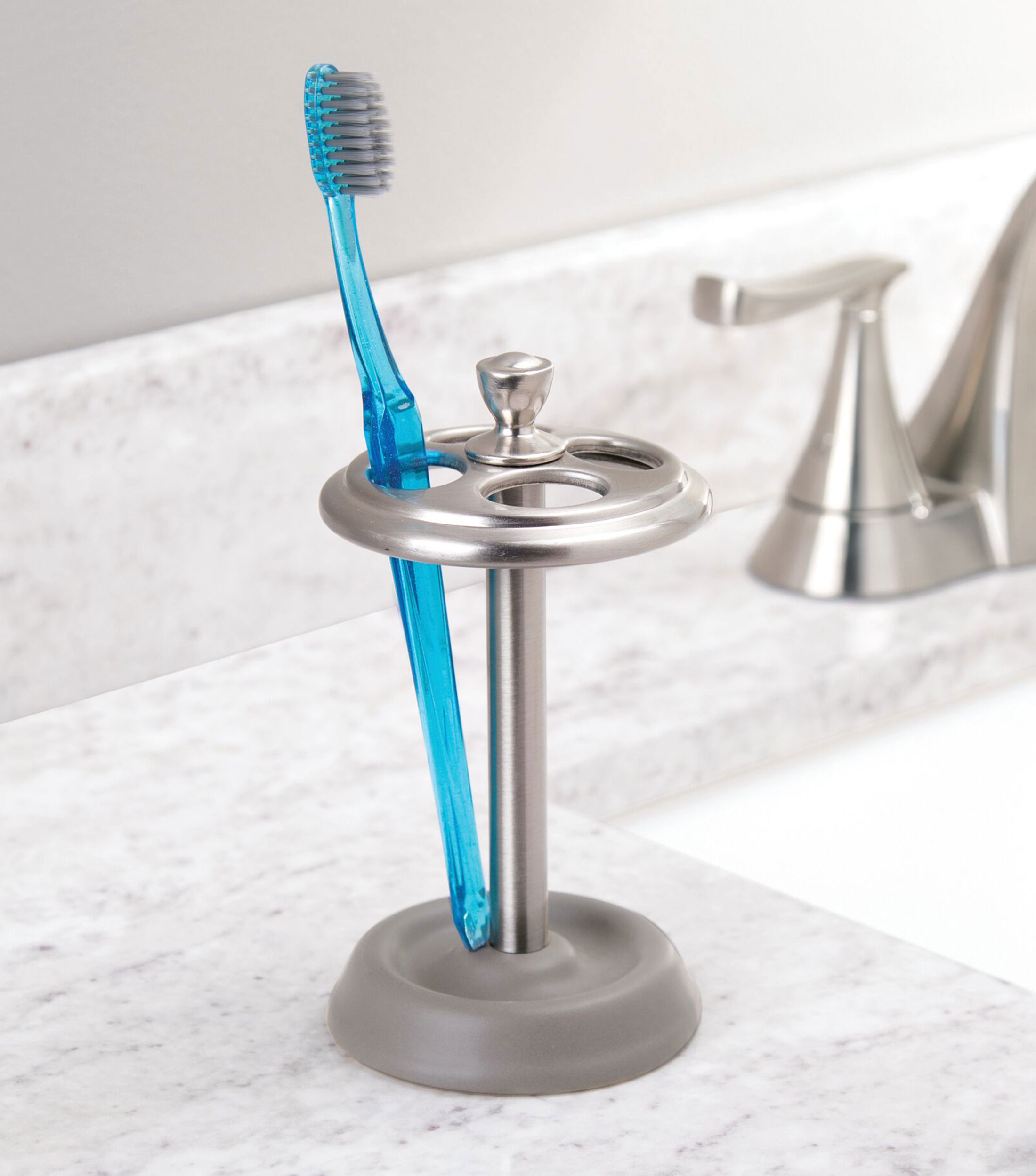 Portacepillos de Dientes York gris
