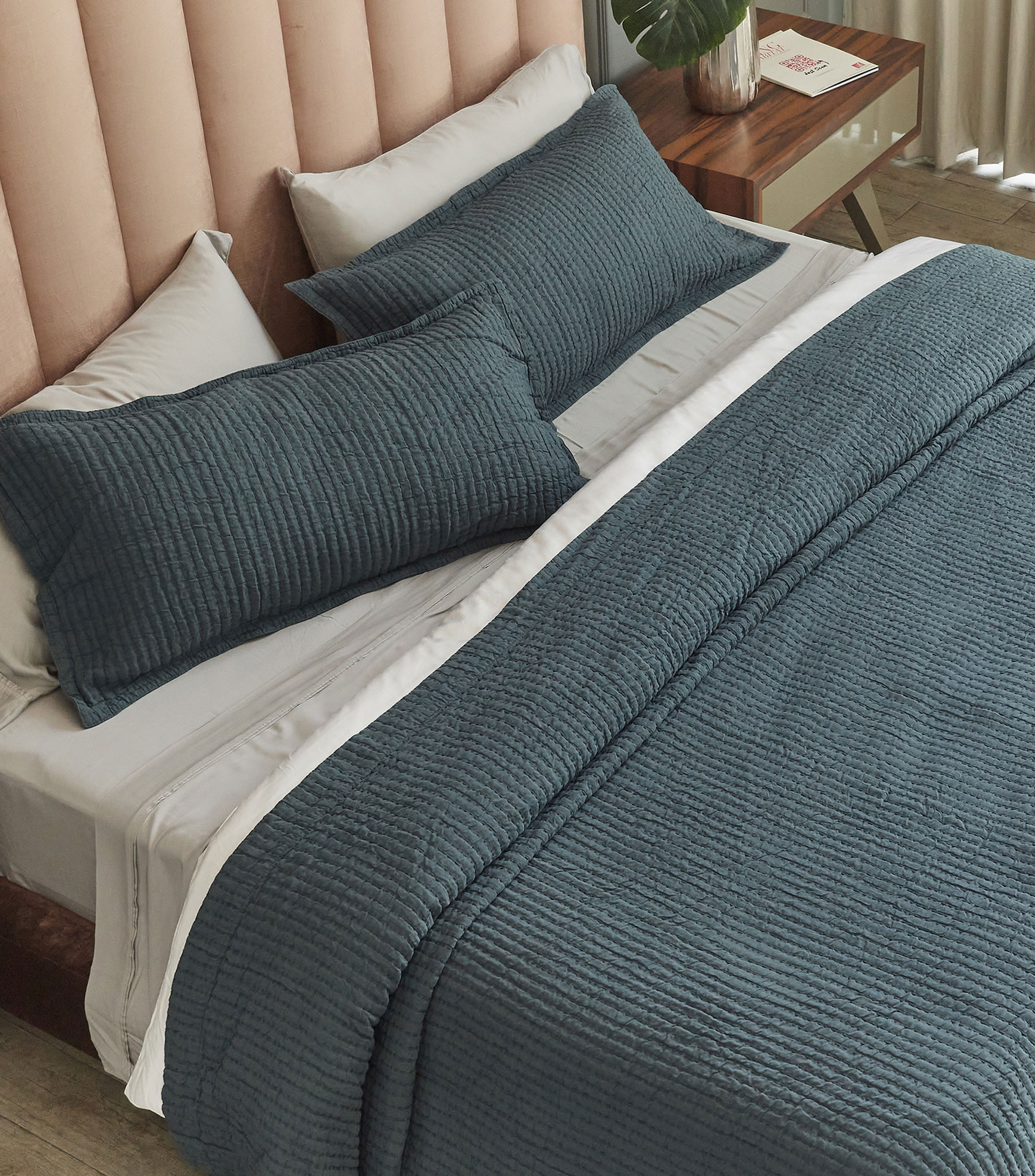 Coverlet Mq Artigiano Pizarra