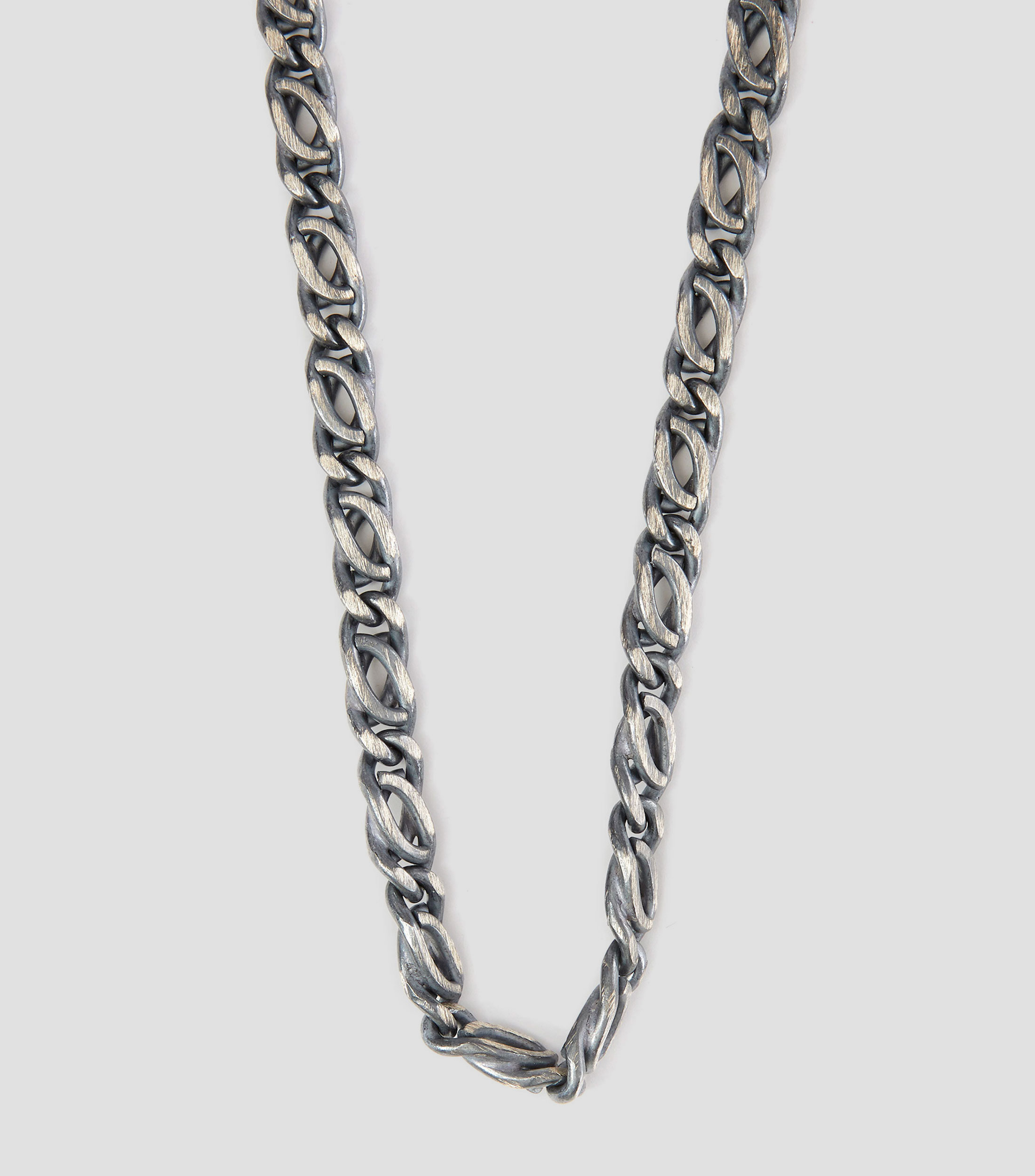 Cadena eslabon egipcio en plata .925 Hombre