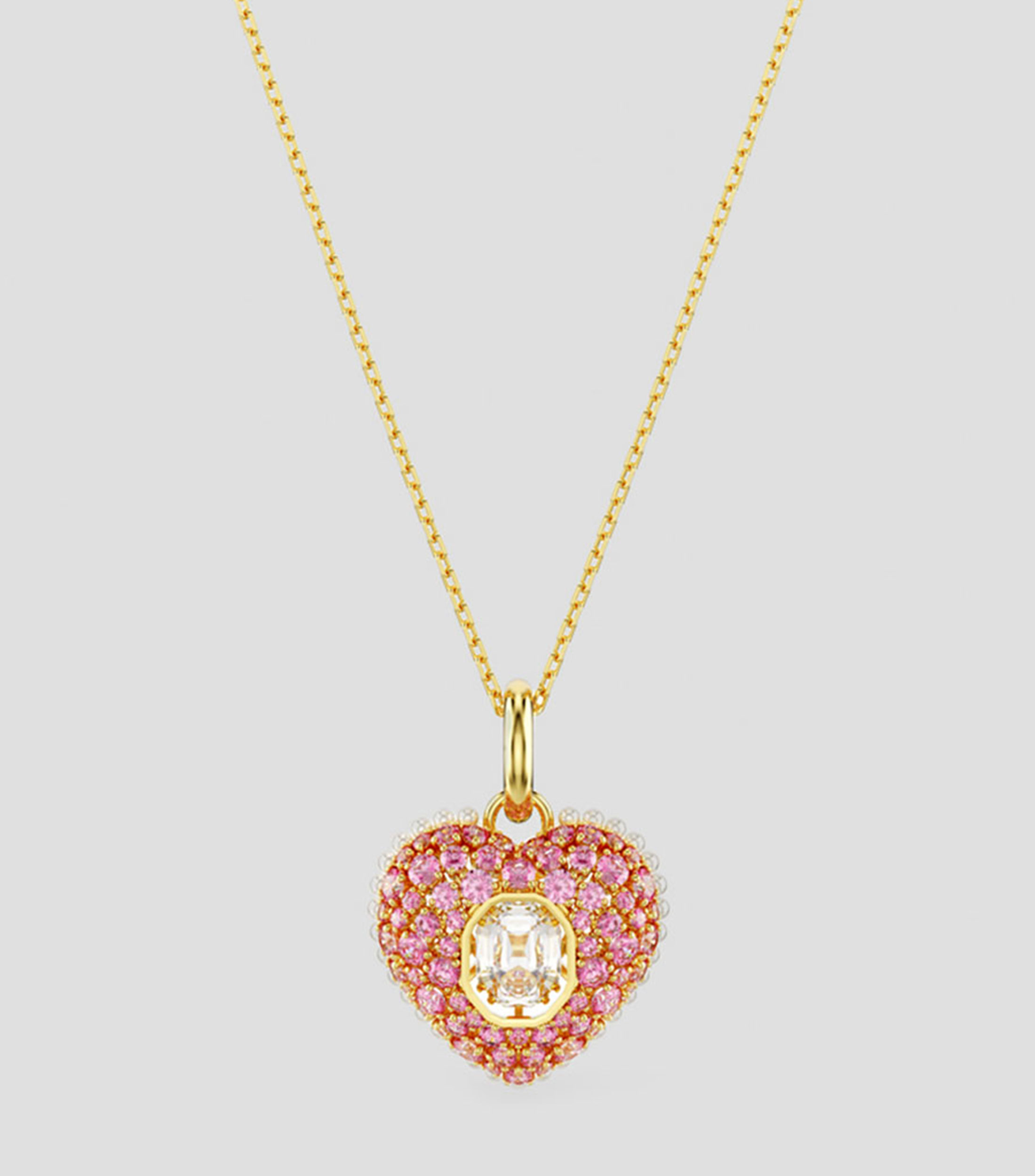 Collar con dije de corazon Mujer
