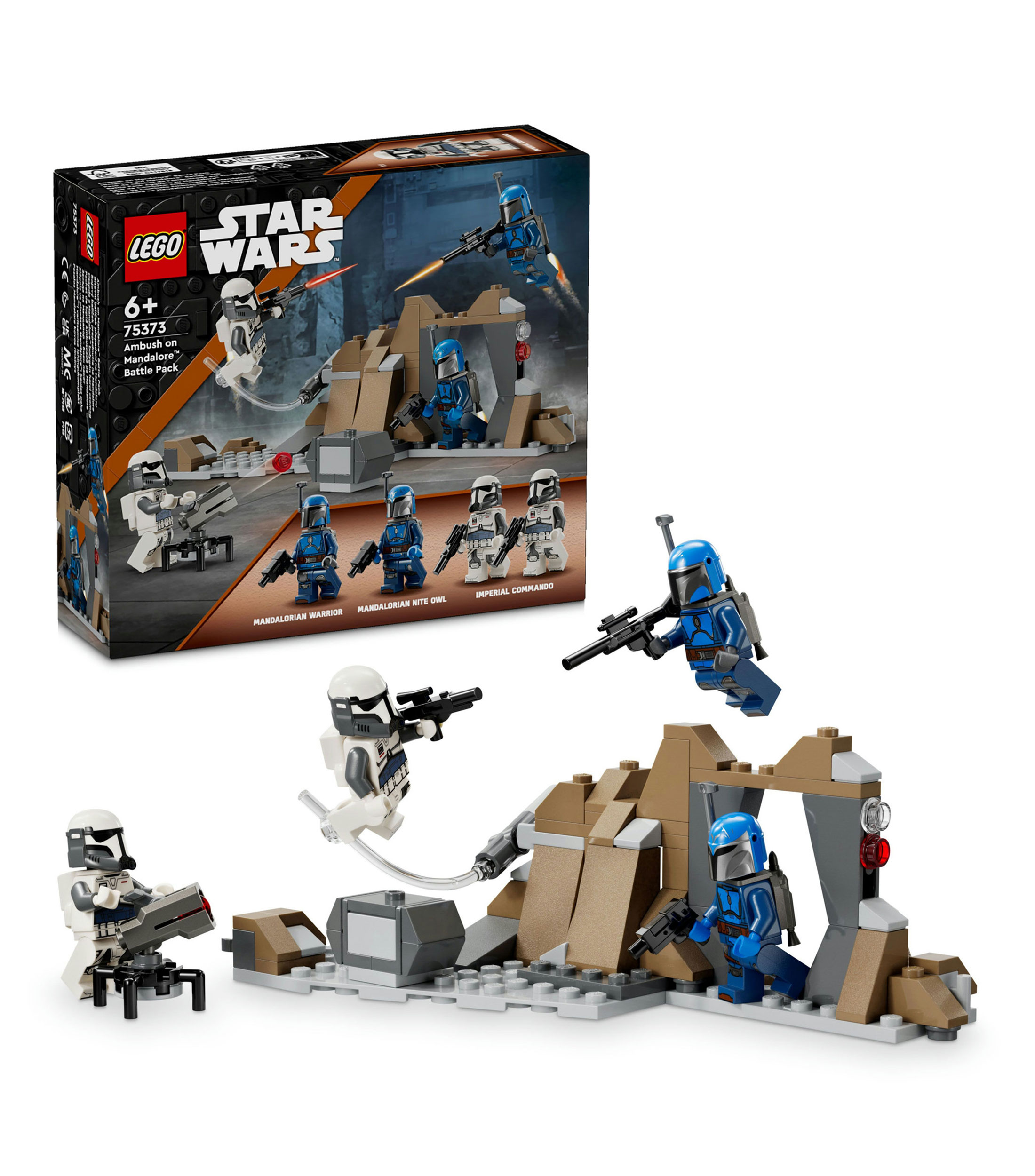 Lego Star Wars Pack de Combate Clon Trooper y Droide de Batalla 75372