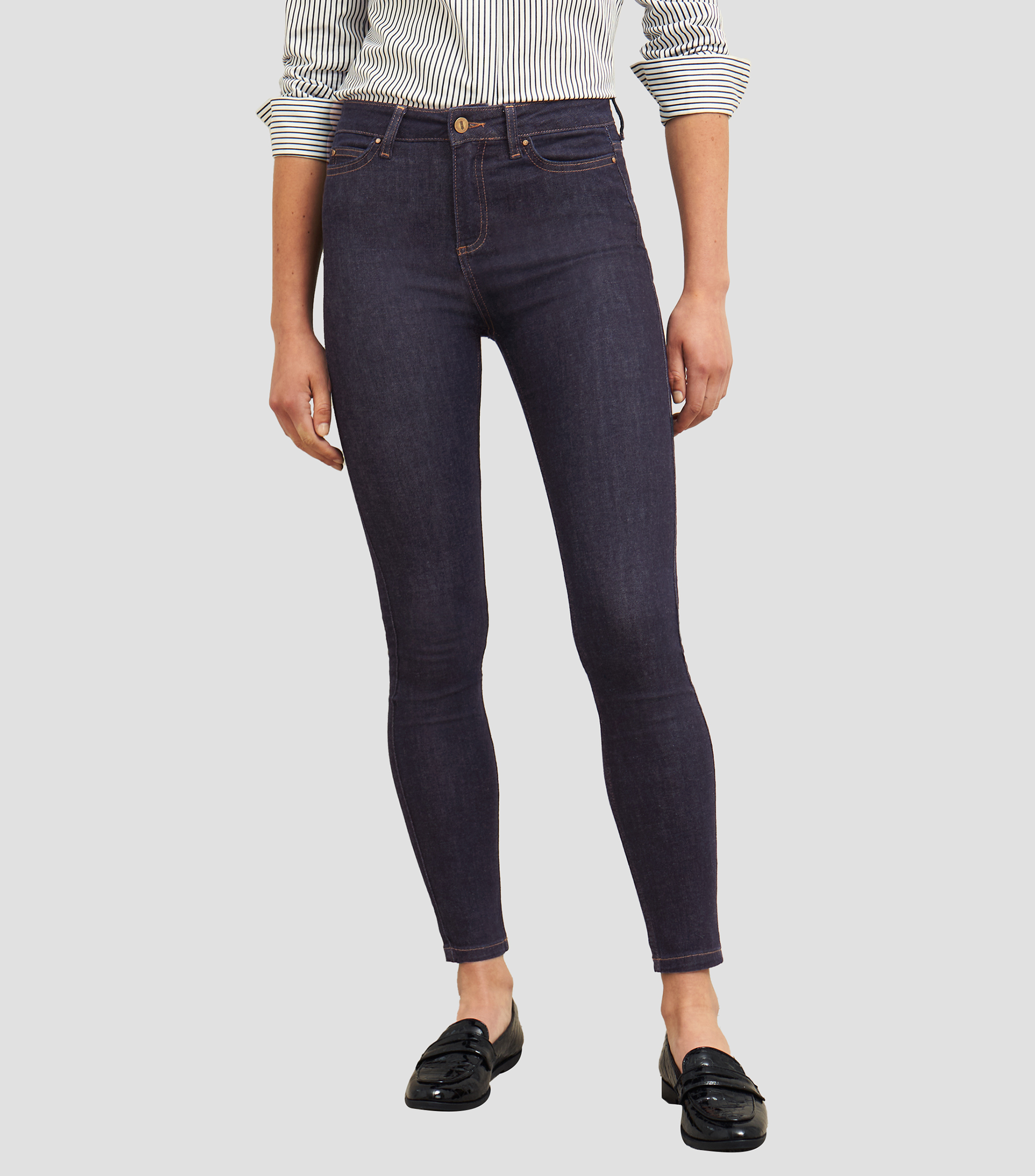 Jeans de corte recto Mujer