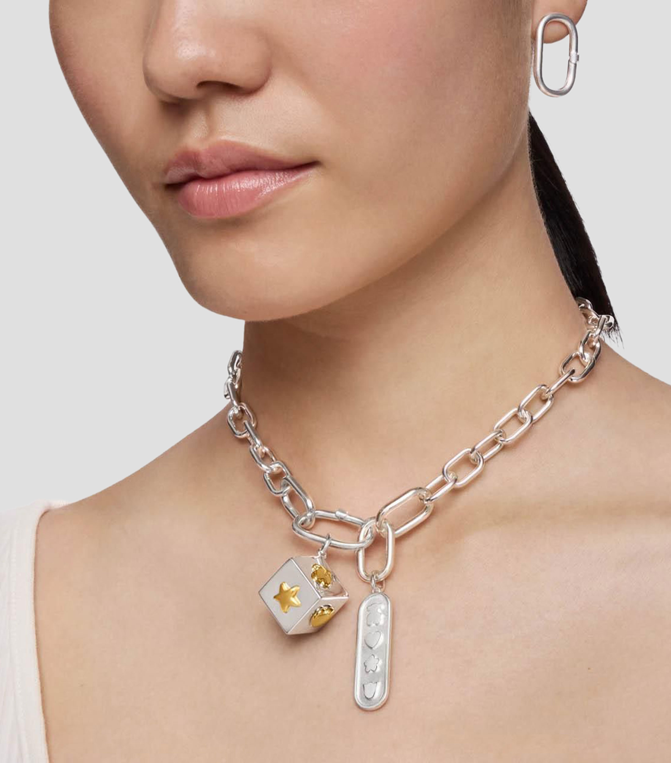 Dije en plata .925 Medallions Mujer