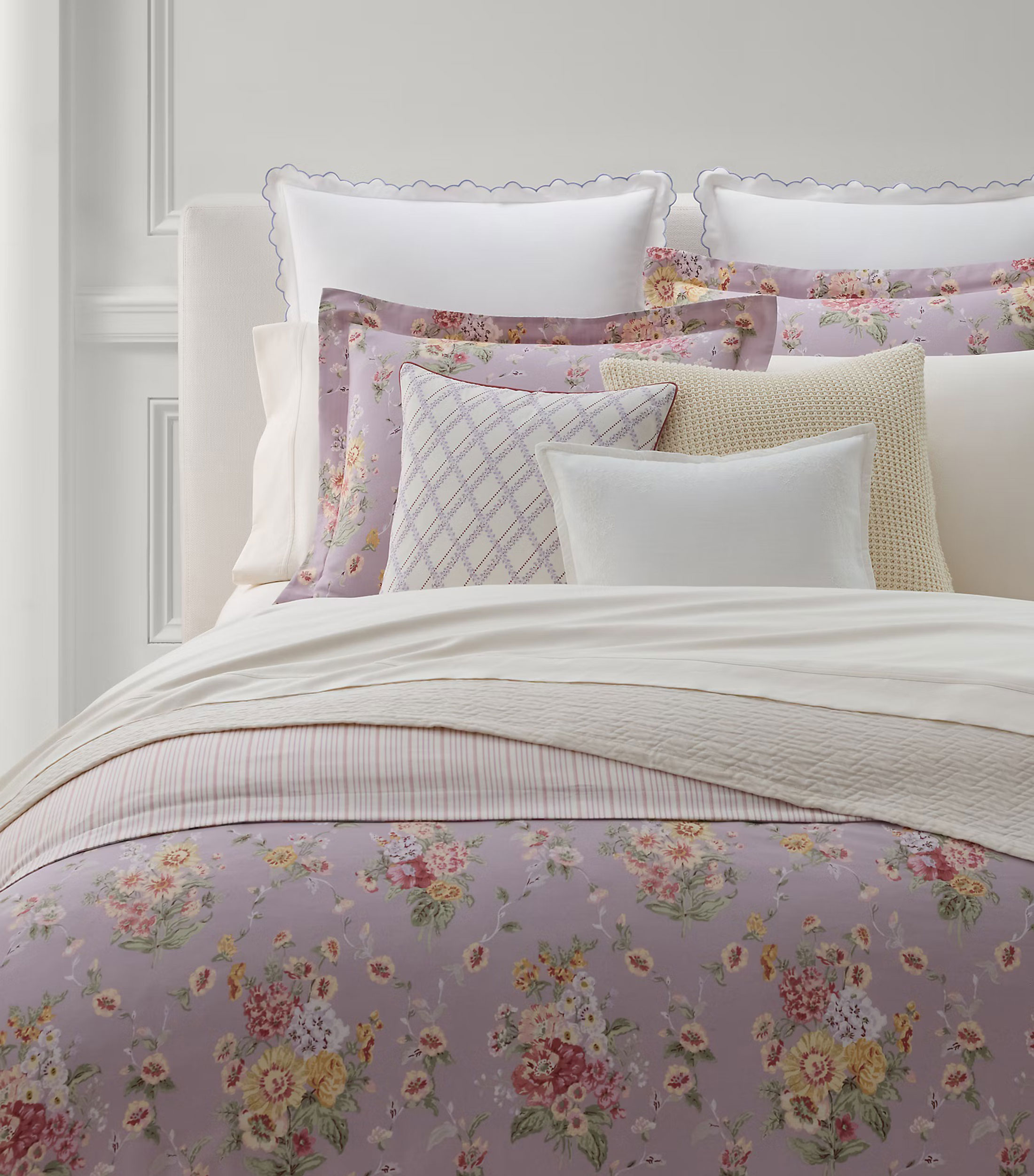 Juego de funda para duvet Queen Size en algodón Selina multicolor