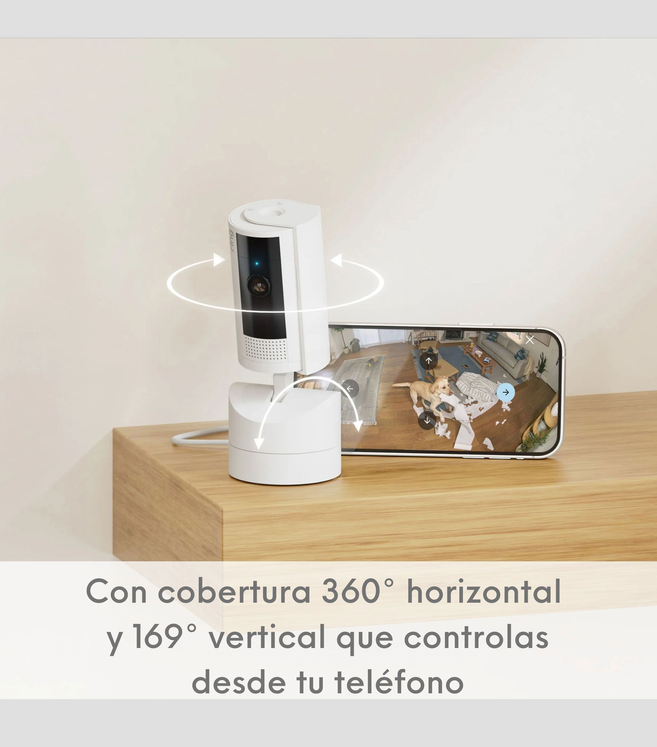 Cámara de Seguridad Interior con movimiento